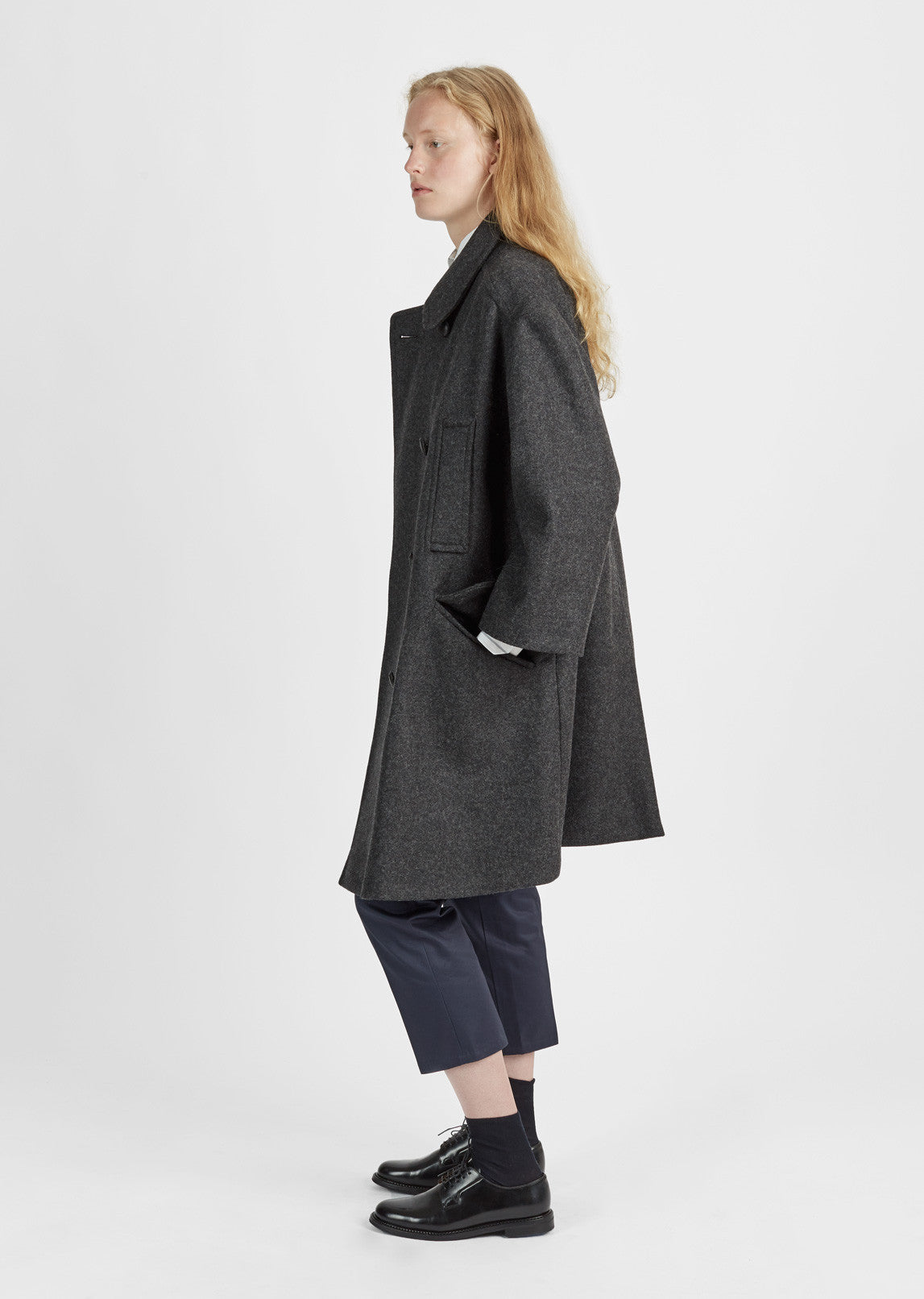 Flicka Long Caban Coat by Isabel Marant Étoile - La Garçonne