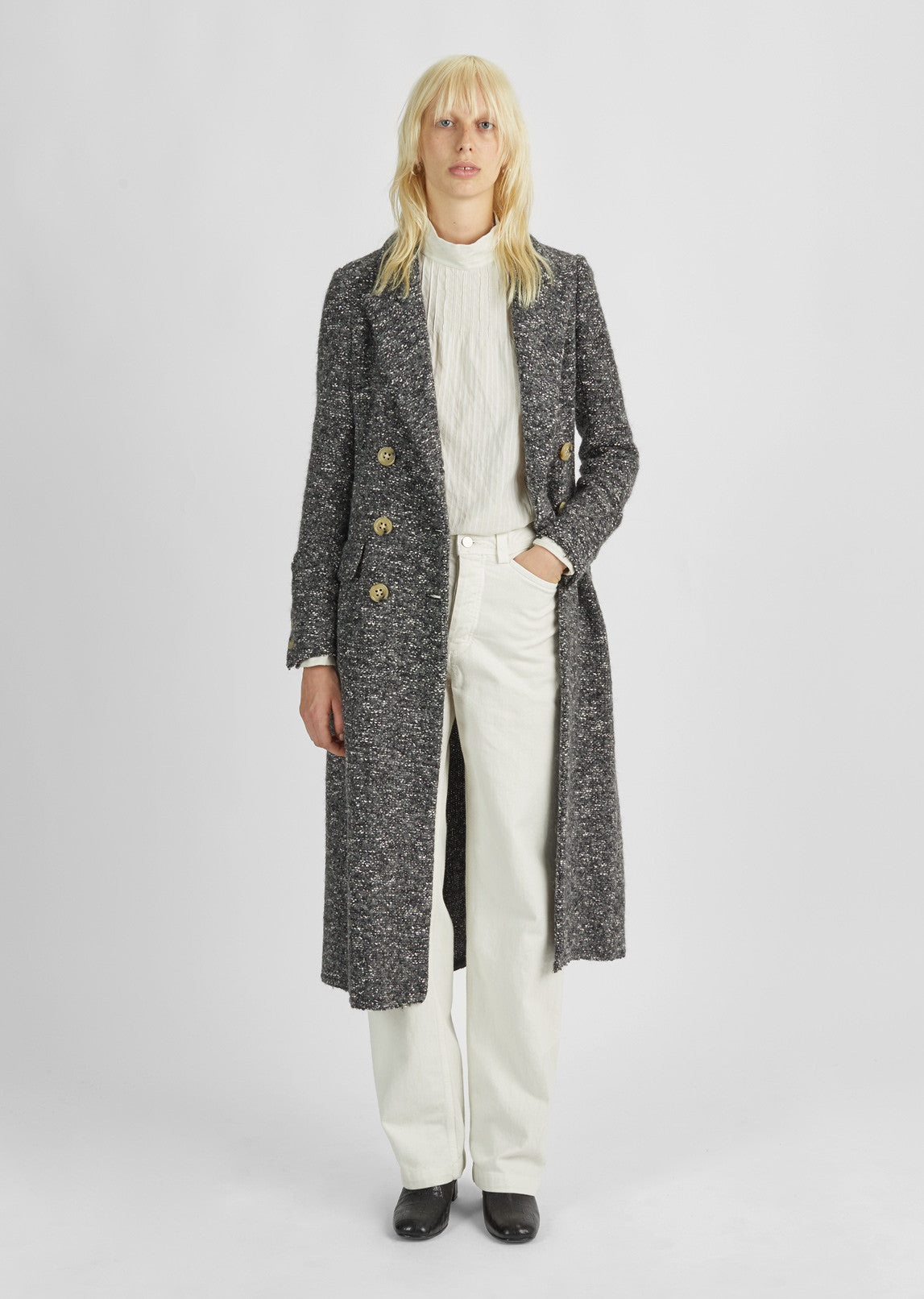 Overton Longline Coat by Isabel Marant Étoile - La Garçonne