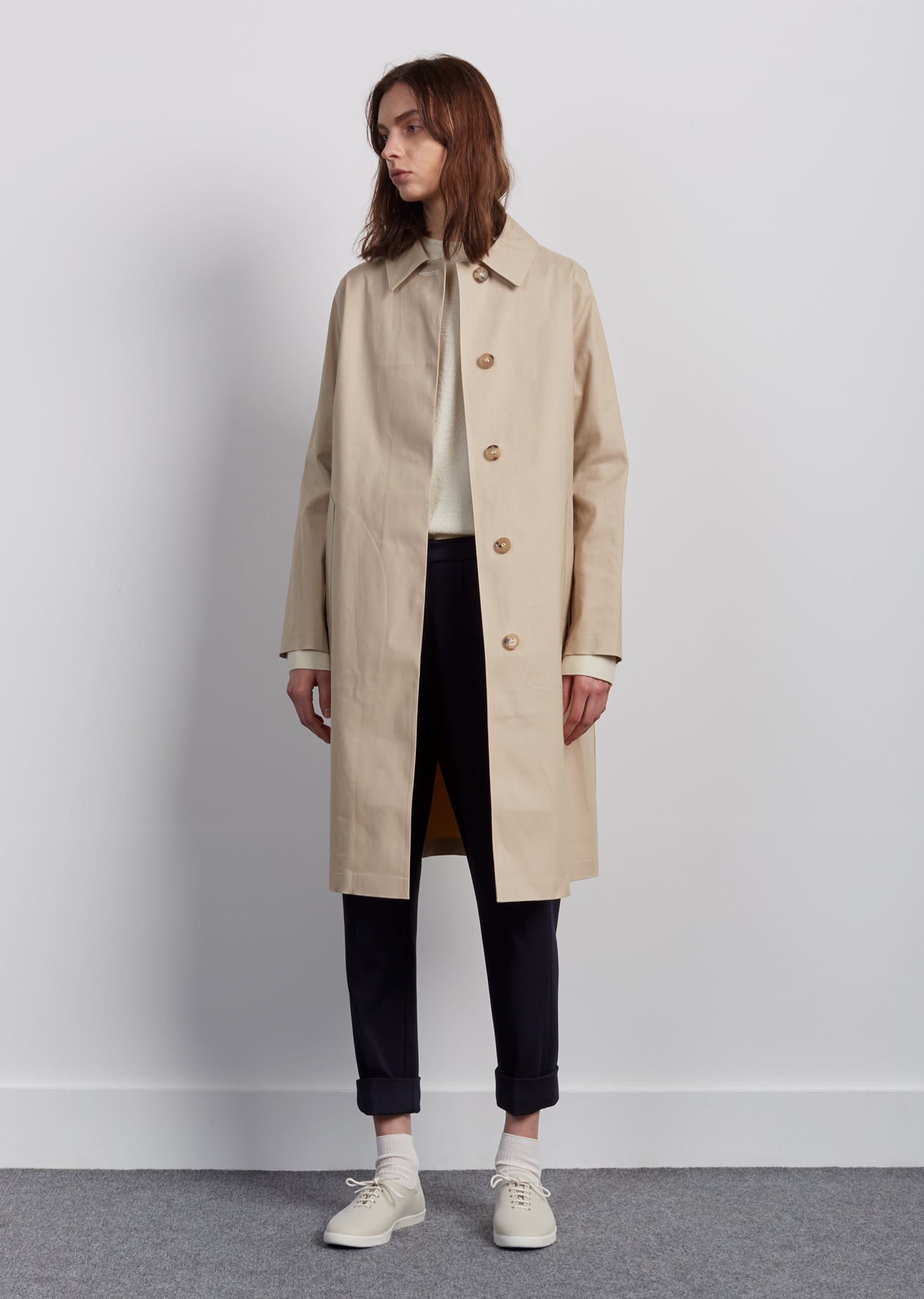 Single Breasted Classic Trench by Mackintosh - La Garçonne