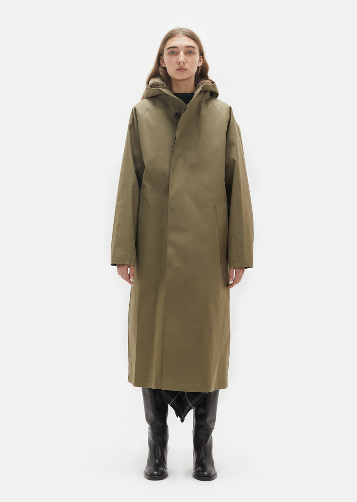 Unisex Removable Rabbit Fur Lined Parka by Mackintosh- La Garçonne