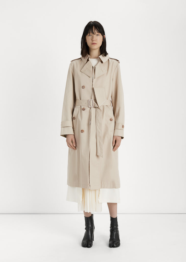 Deconstructed Trench Coat by Maison Margiela - La Garçonne