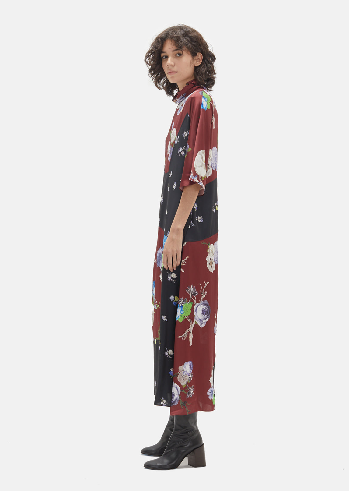 Dilona Flower Print Dress by Acne Studios- La Garçonne