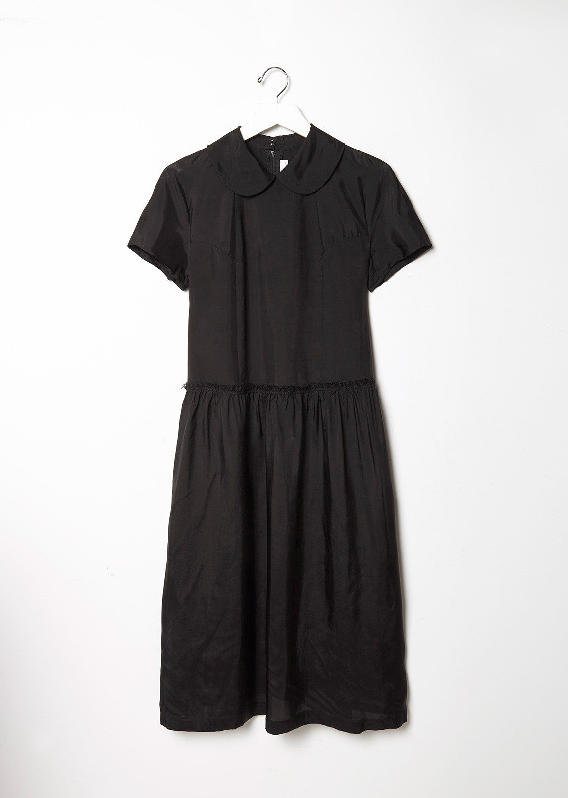 Crinkled Short-Sleeve Shirt Dress by Comme des Garçons Comme des ...