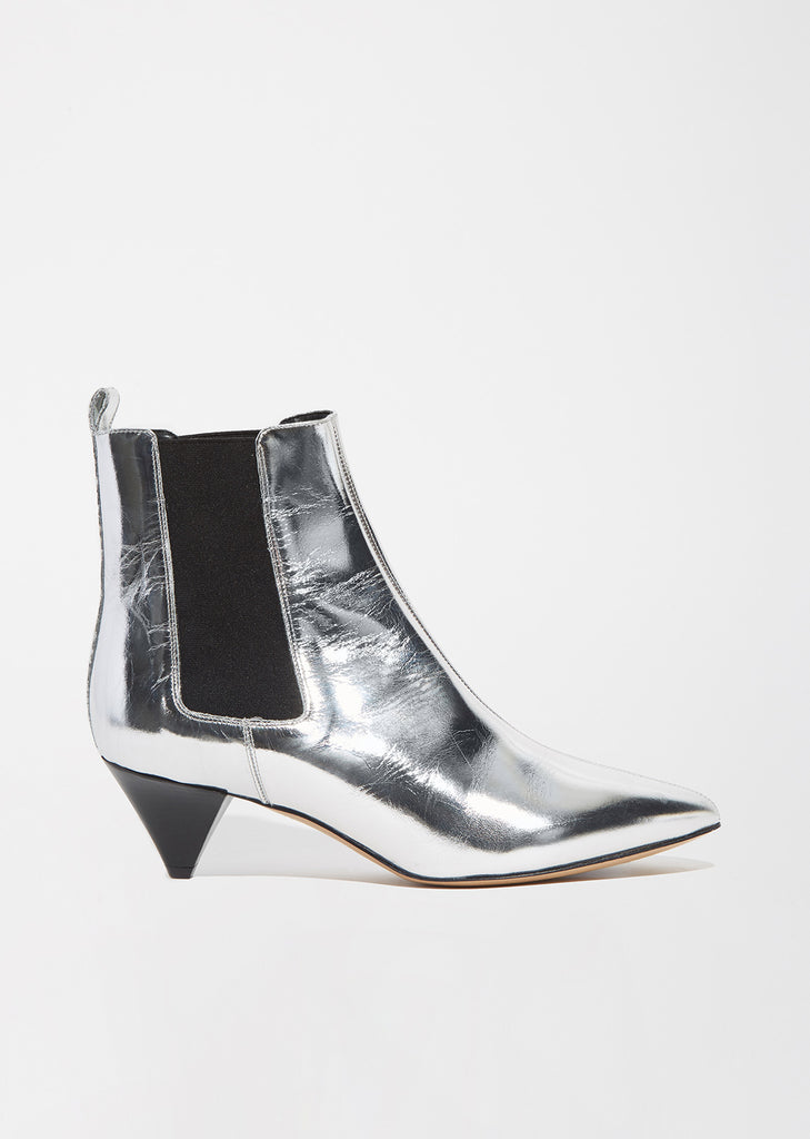 Dawell Pointed Toe Ankle Boots by Isabel Marant- La Garçonne