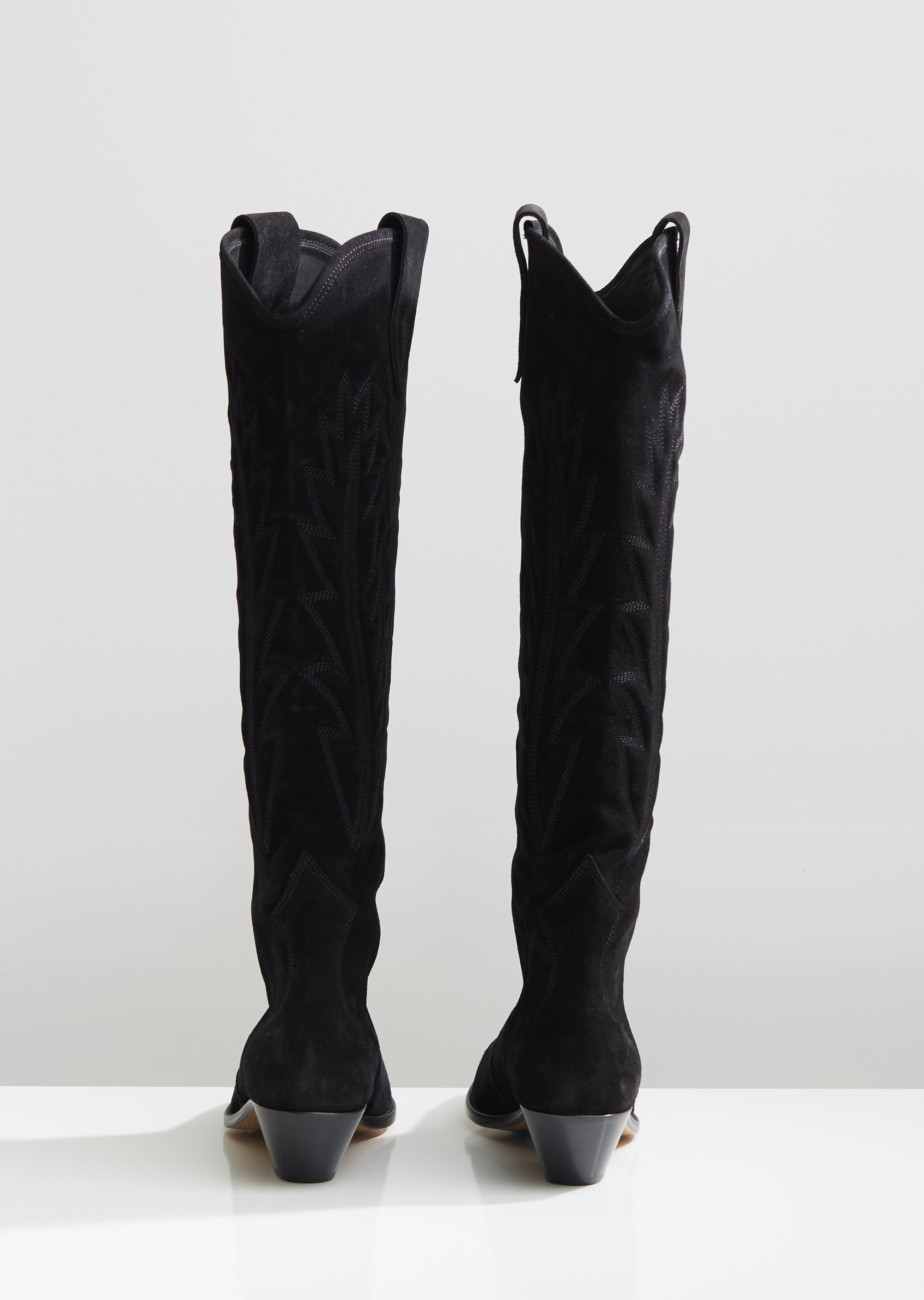 Denzy Tall Suede Boots by Isabel Marant 