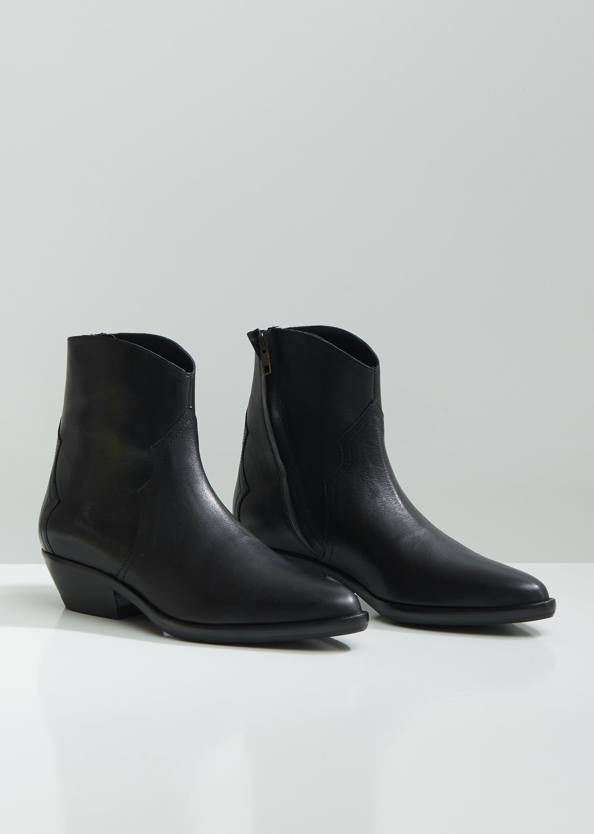 isabel marant danstee leather ankle boots