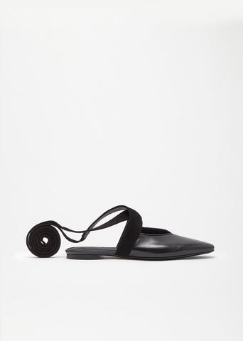 Open Flat Ballerina Flats by J.W. Anderson- La Garçonne