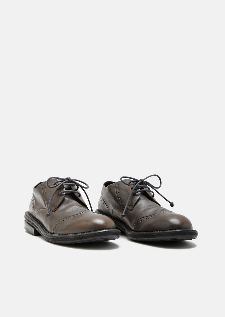 Bombolone Distressed Leather Brogues by Marsèll- La Garçonne