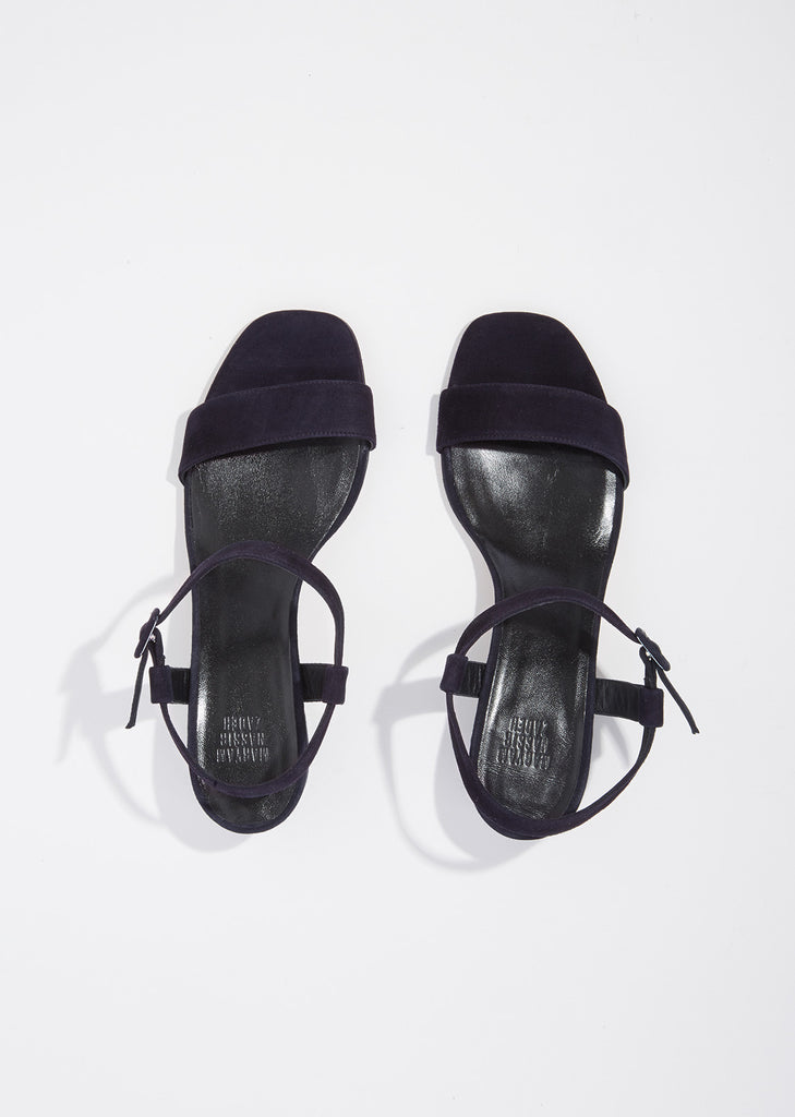 Sophie Sandal in Navy by Maryam Nassir Zadeh - La Garçonne