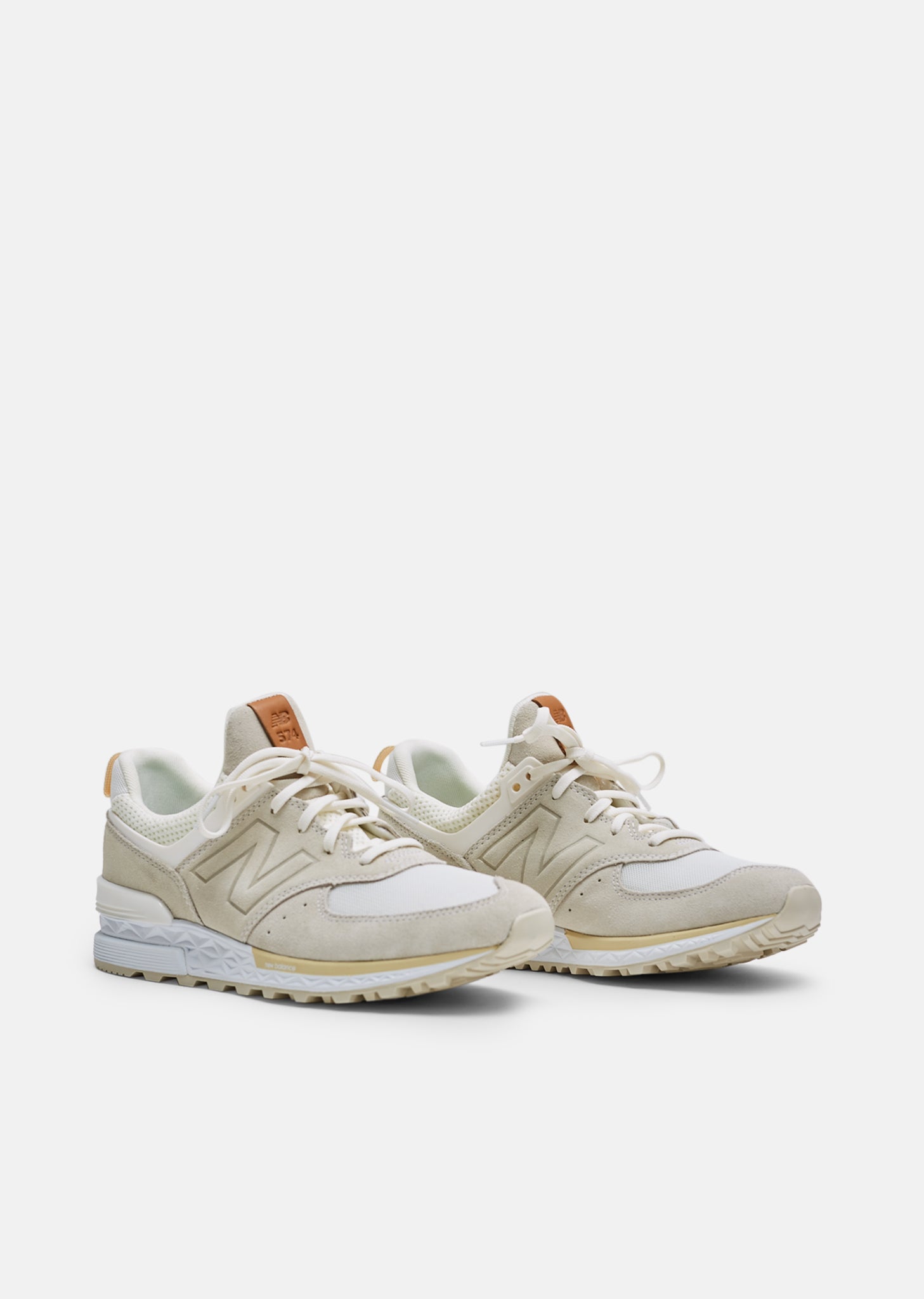 new balance 574 sport cream