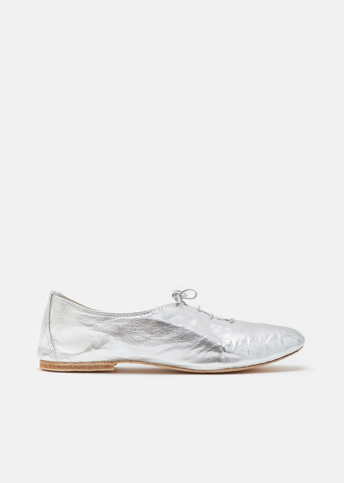 Metallic Leather Jazz Shoe by Porselli- La Garçonne