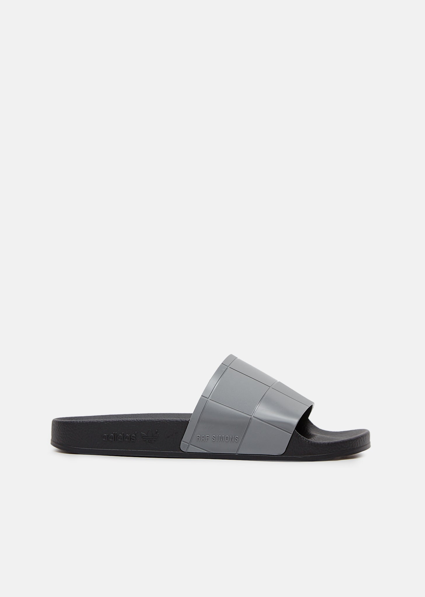 RS Adilette Checkerboard Slides by Raf Simons x Adidas- La Garçonne