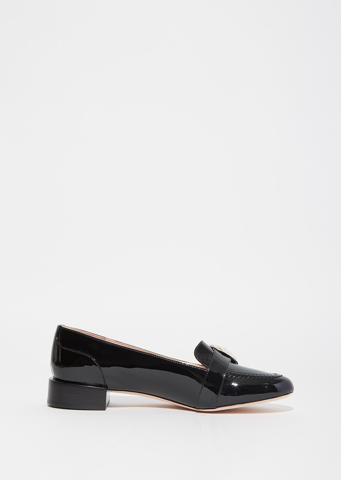 Patent Leather Loafer by Rochas - La Garçonne