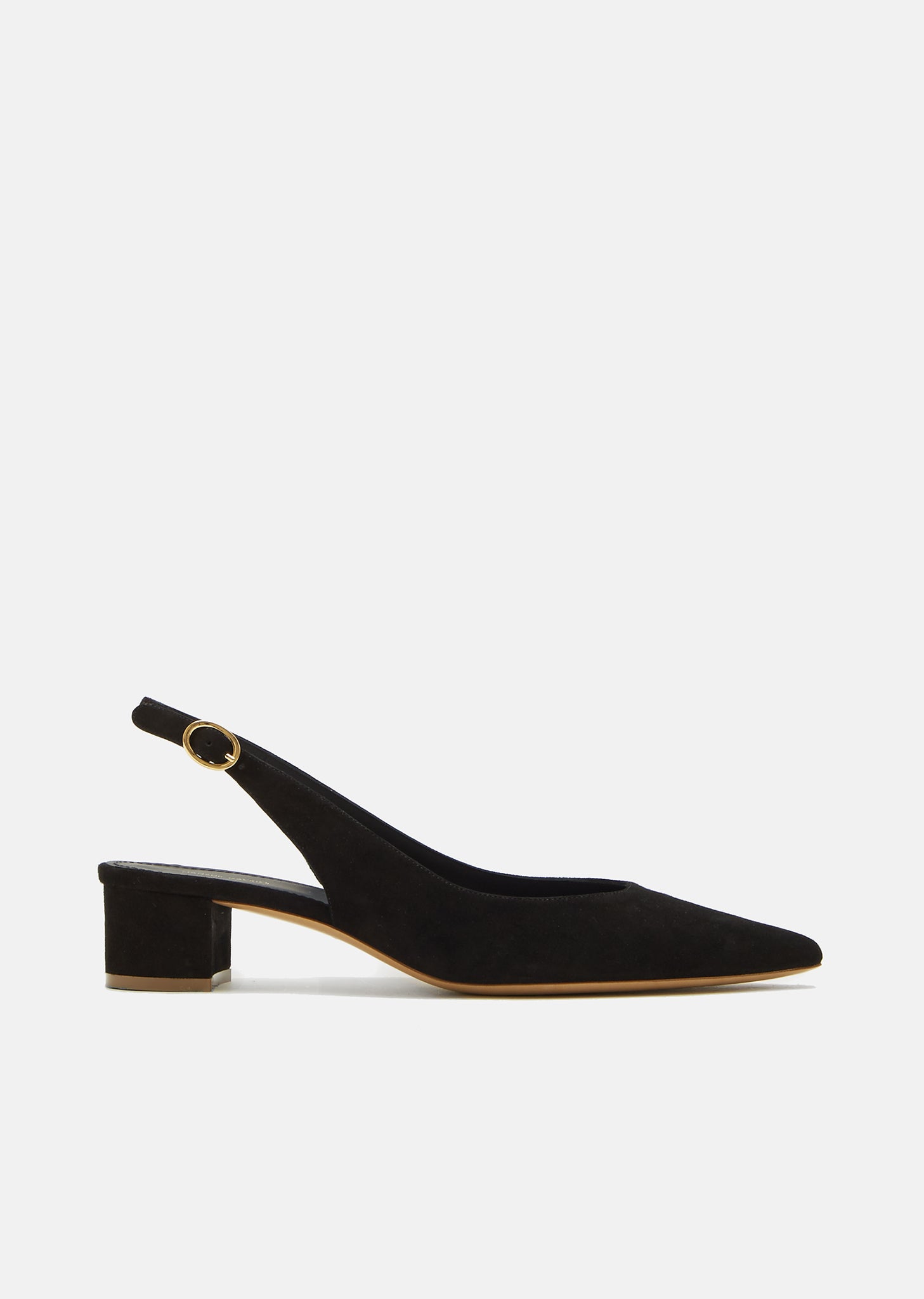 Suede Slingback Heels by Mansur Gavriel- La Garçonne