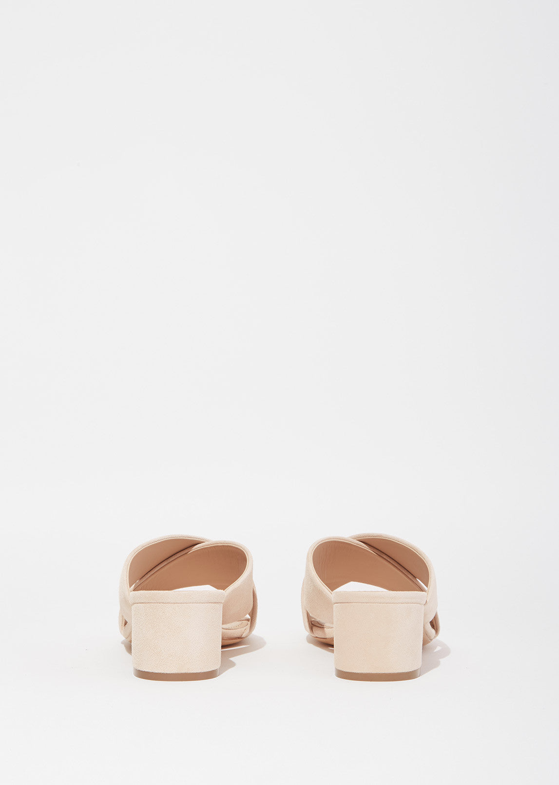 Suede Strap Heels by Mansur Gavriel - La Garçonne