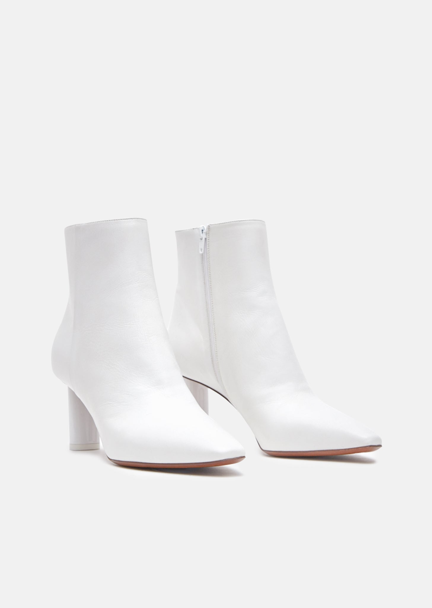 vetements white boots