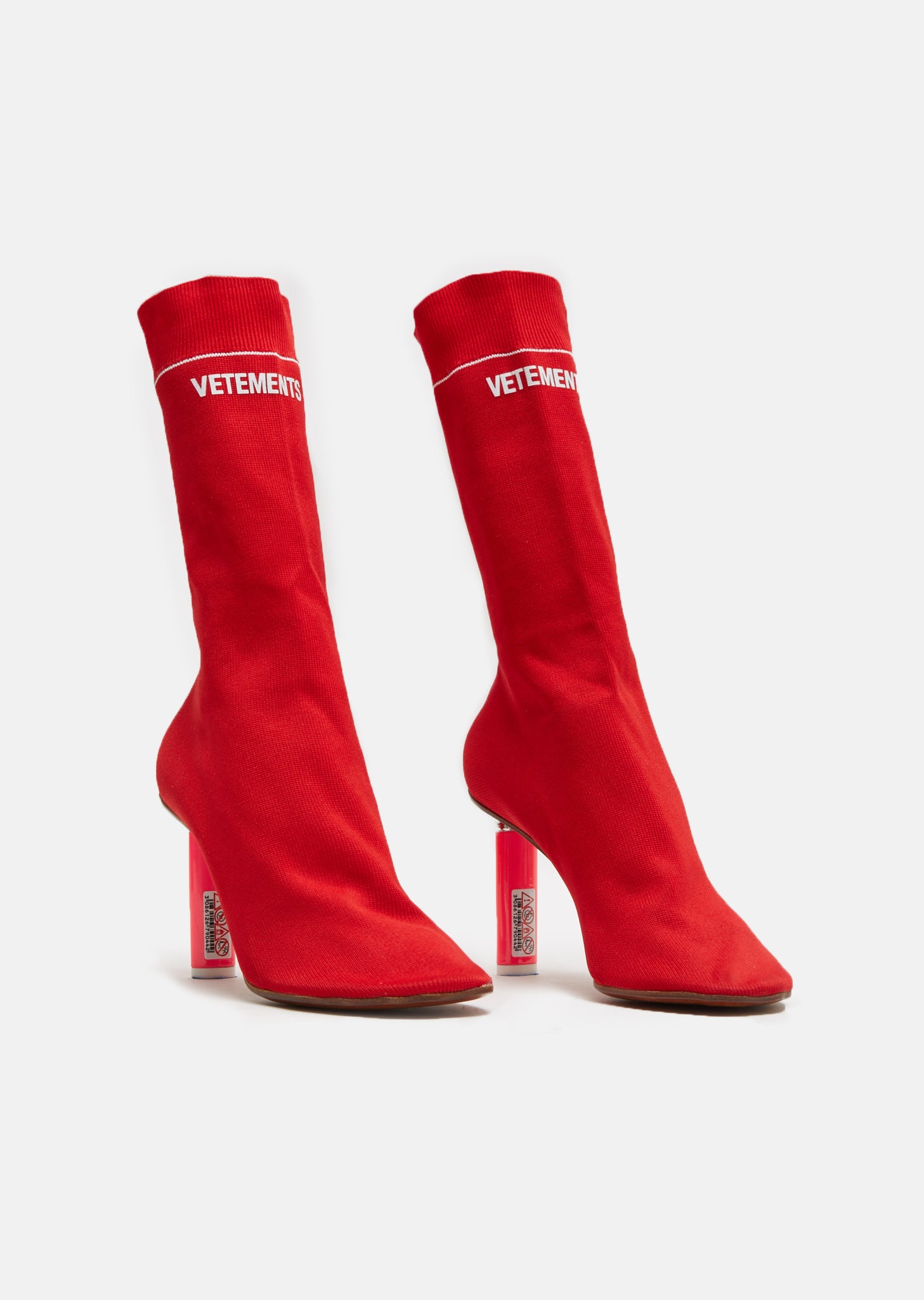 vetements sock ankle boots