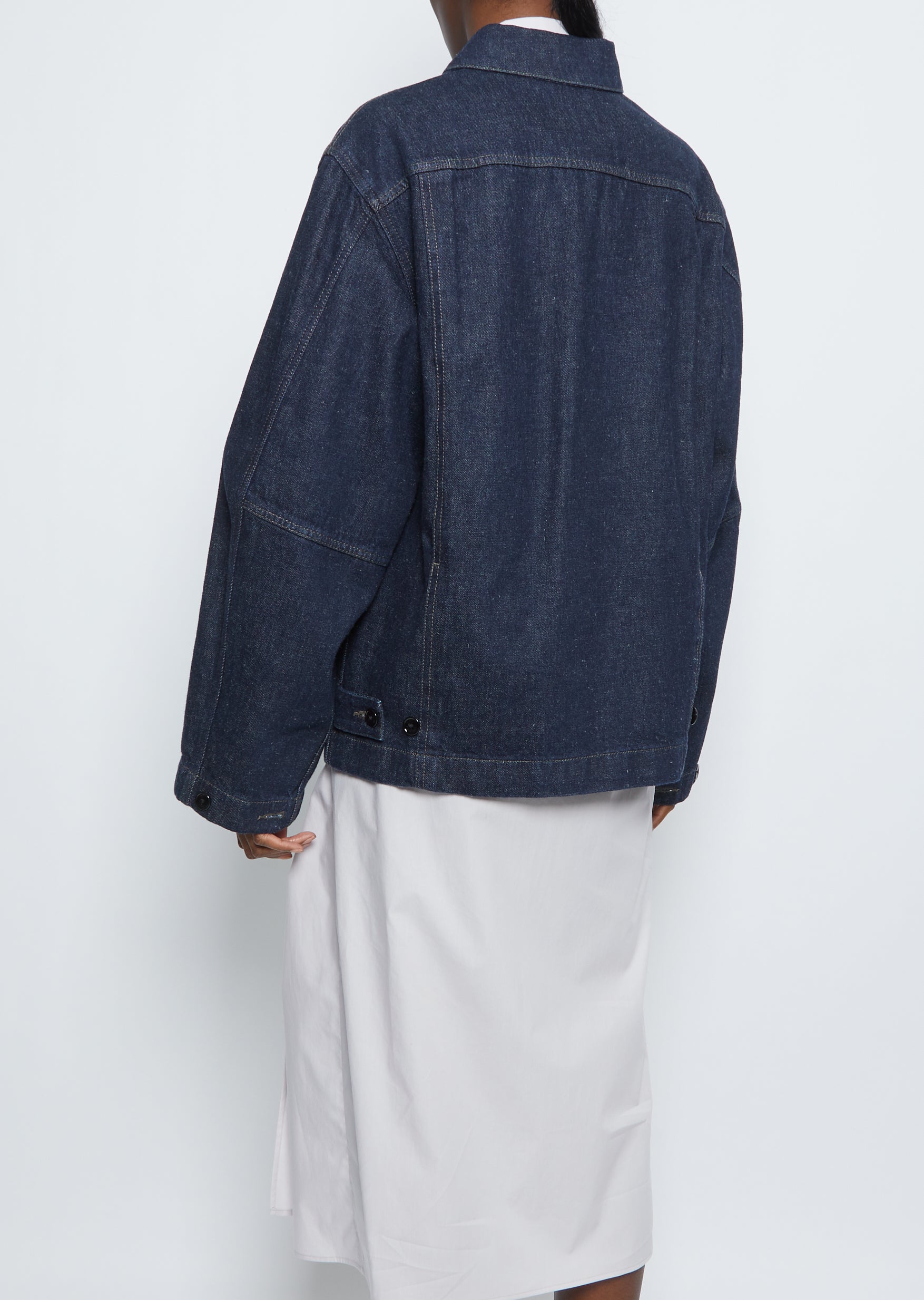 Boxy Denim Jacket – La Garçonne