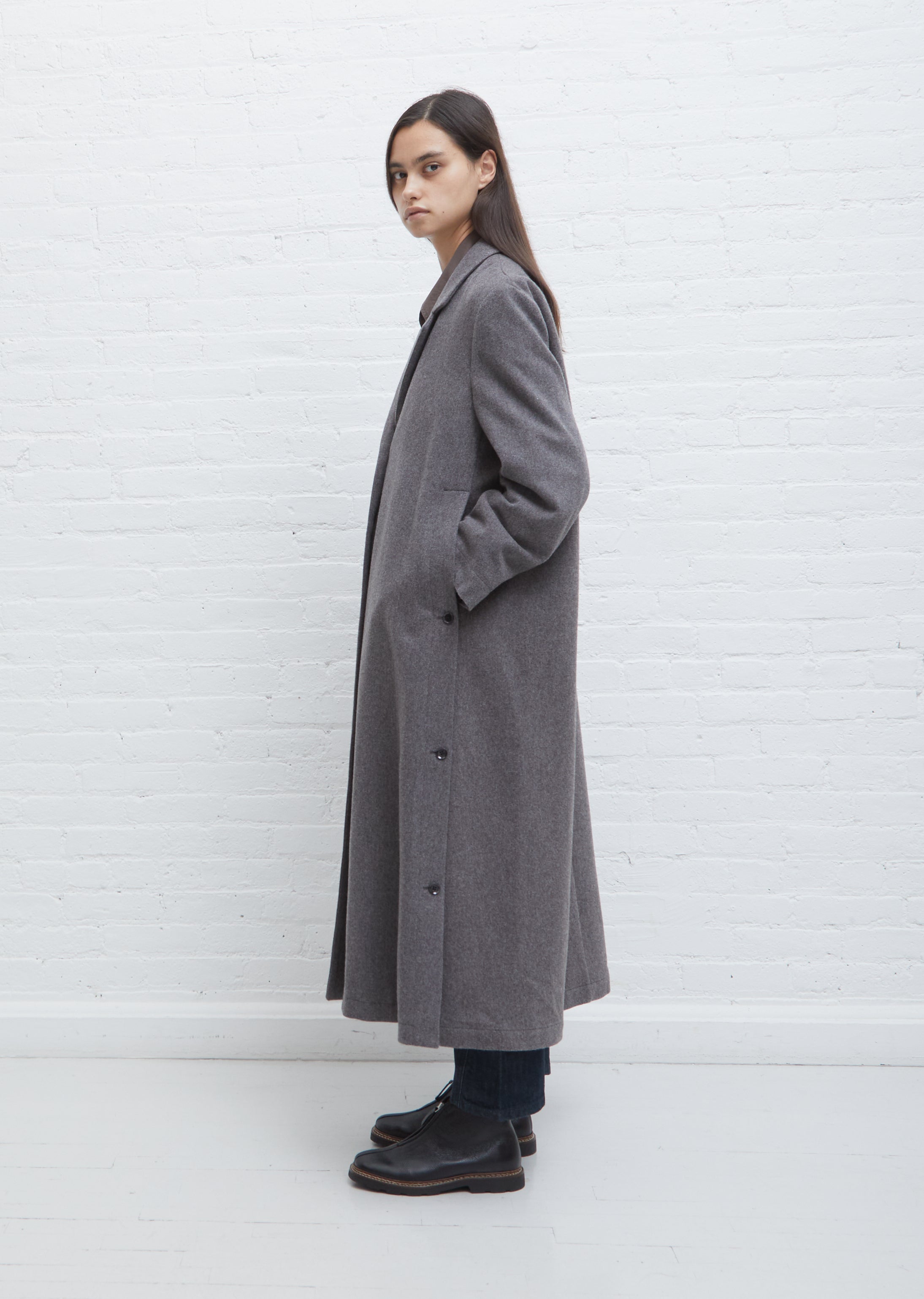 LEMAIRE 20AW ロングコートSSENSEで購入しました