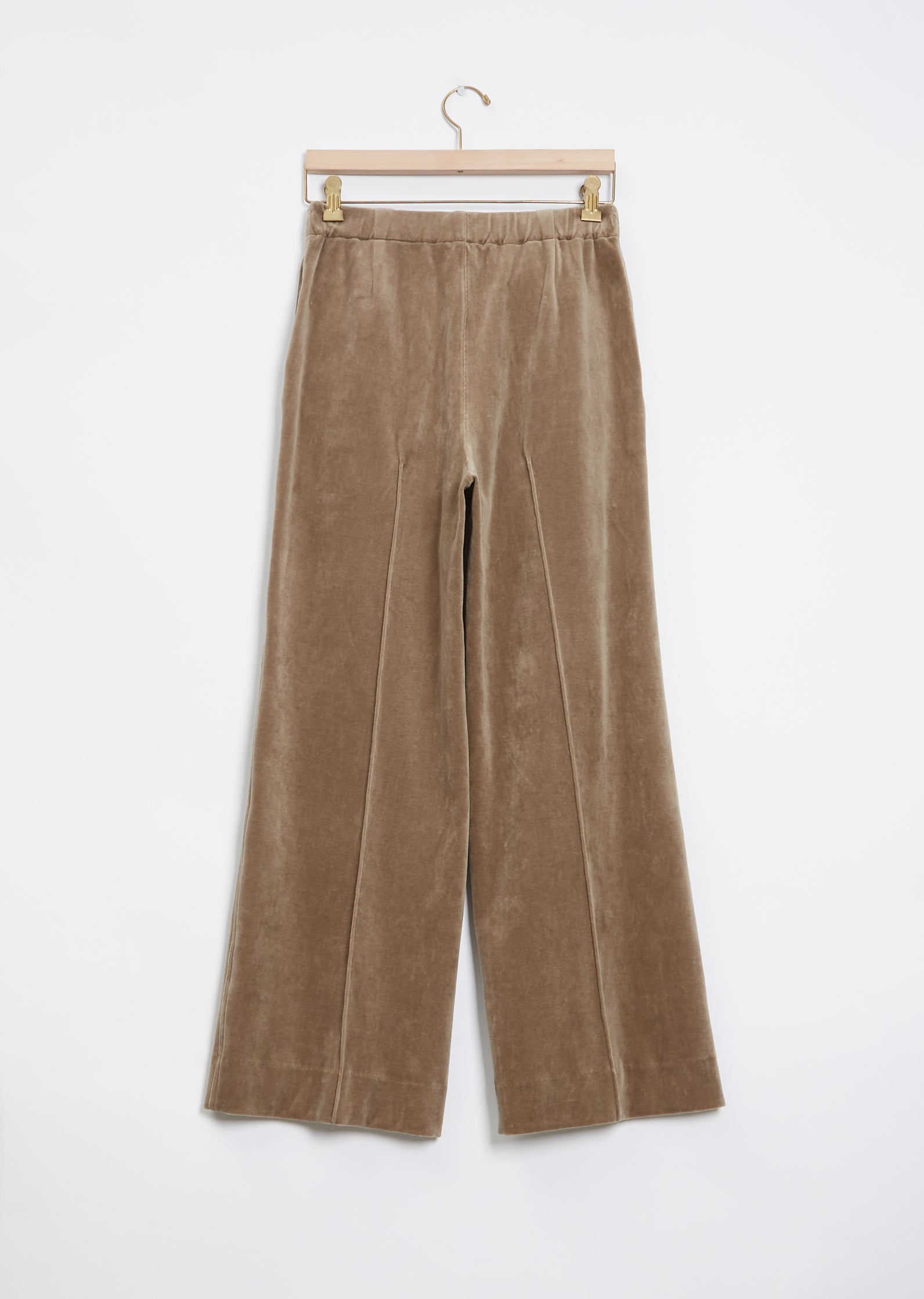 Organic Cotton Velour Pants – La Garçonne