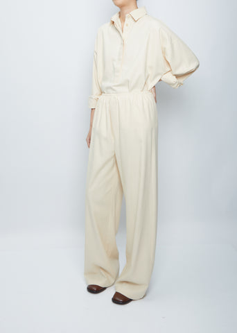 だきました】 Bed&Breakfast Satin Pants だきました