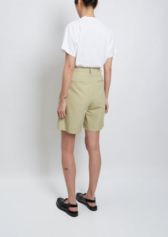 Wool Max Canvas Shorts – La Garçonne