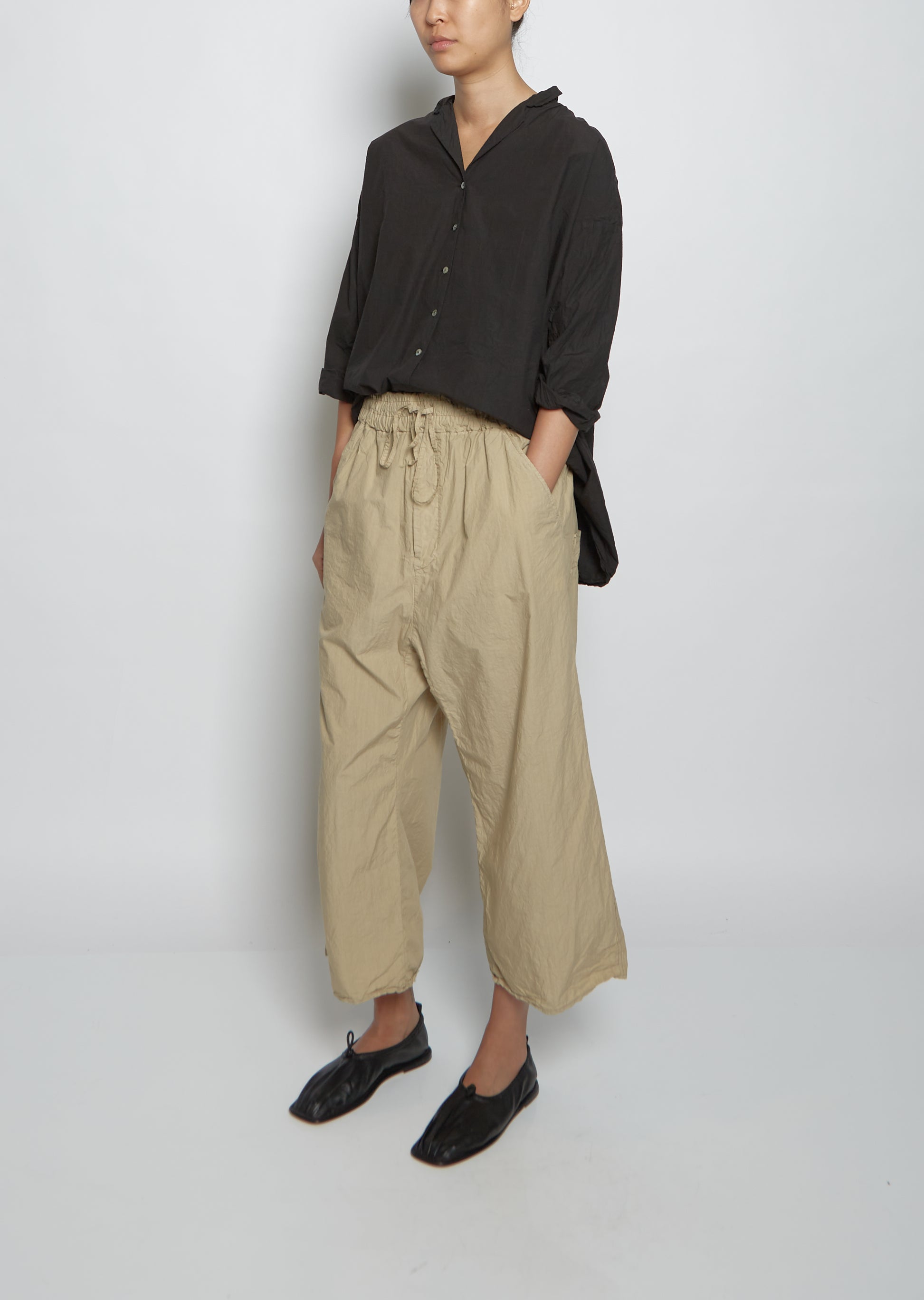 Wide & Short Trousers TC — Desert – La Garçonne