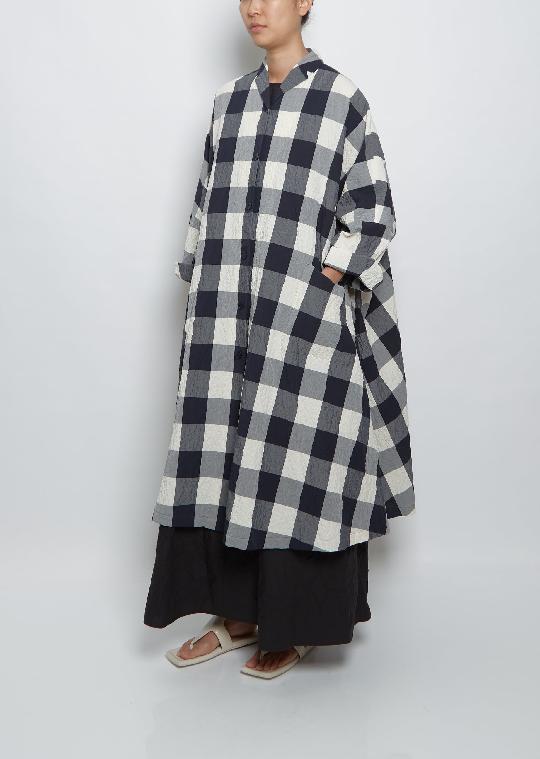 Dropped Shoulder Coat – La Garçonne