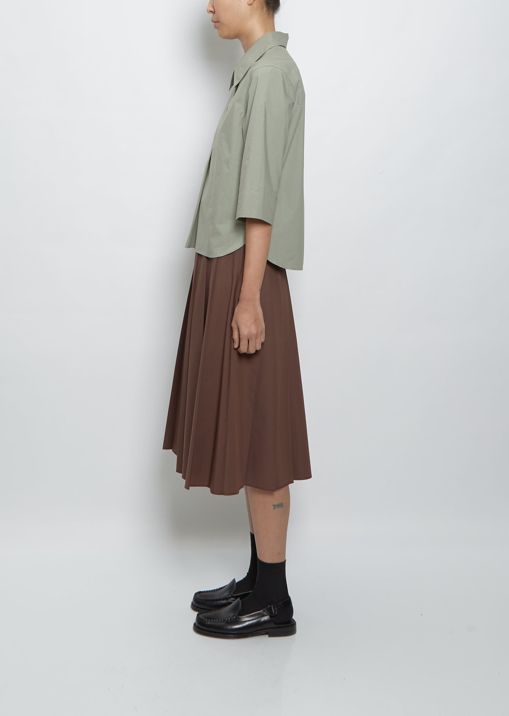 割引価格購入』 MARGARET HOWELL YARN DYED COTTON POPLIN inspektorat