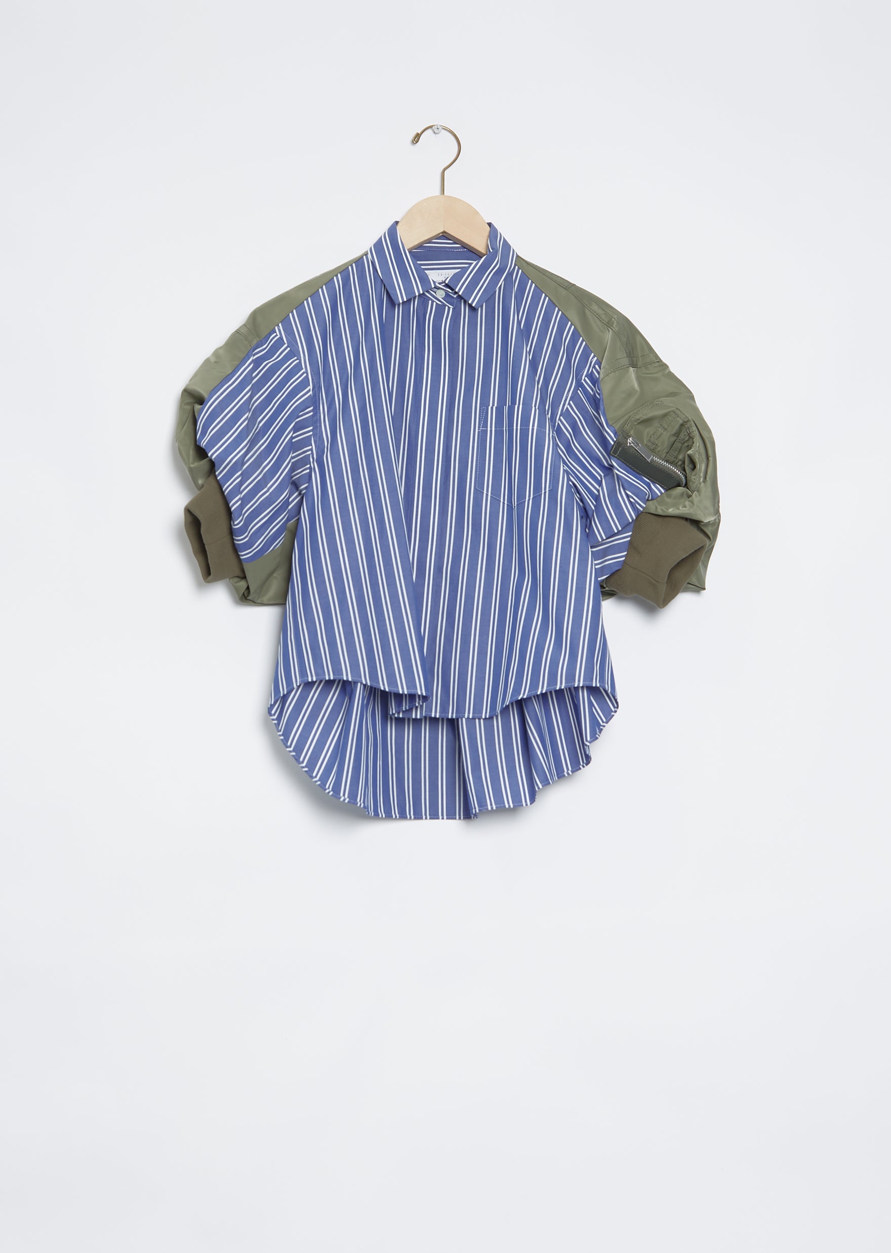 Nylon Twill Mix Shirt – La Garçonne