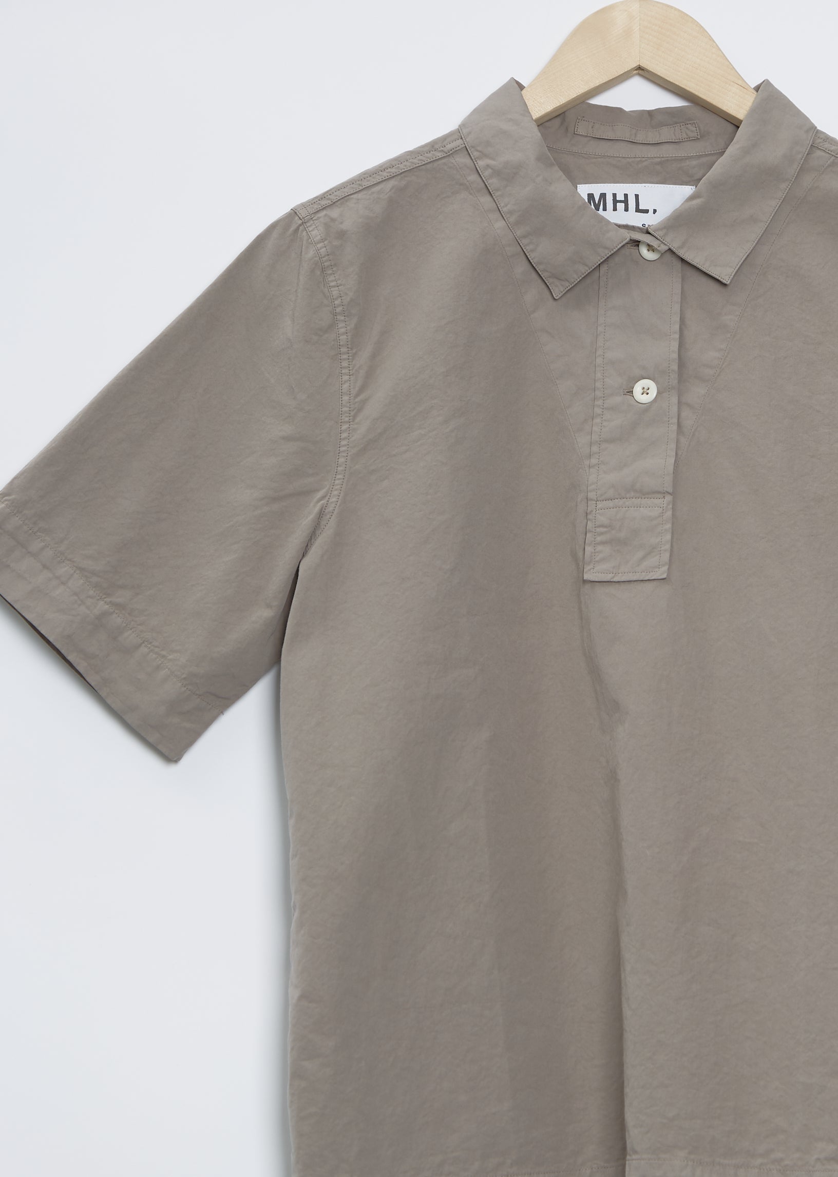 mhl faced polo shirt