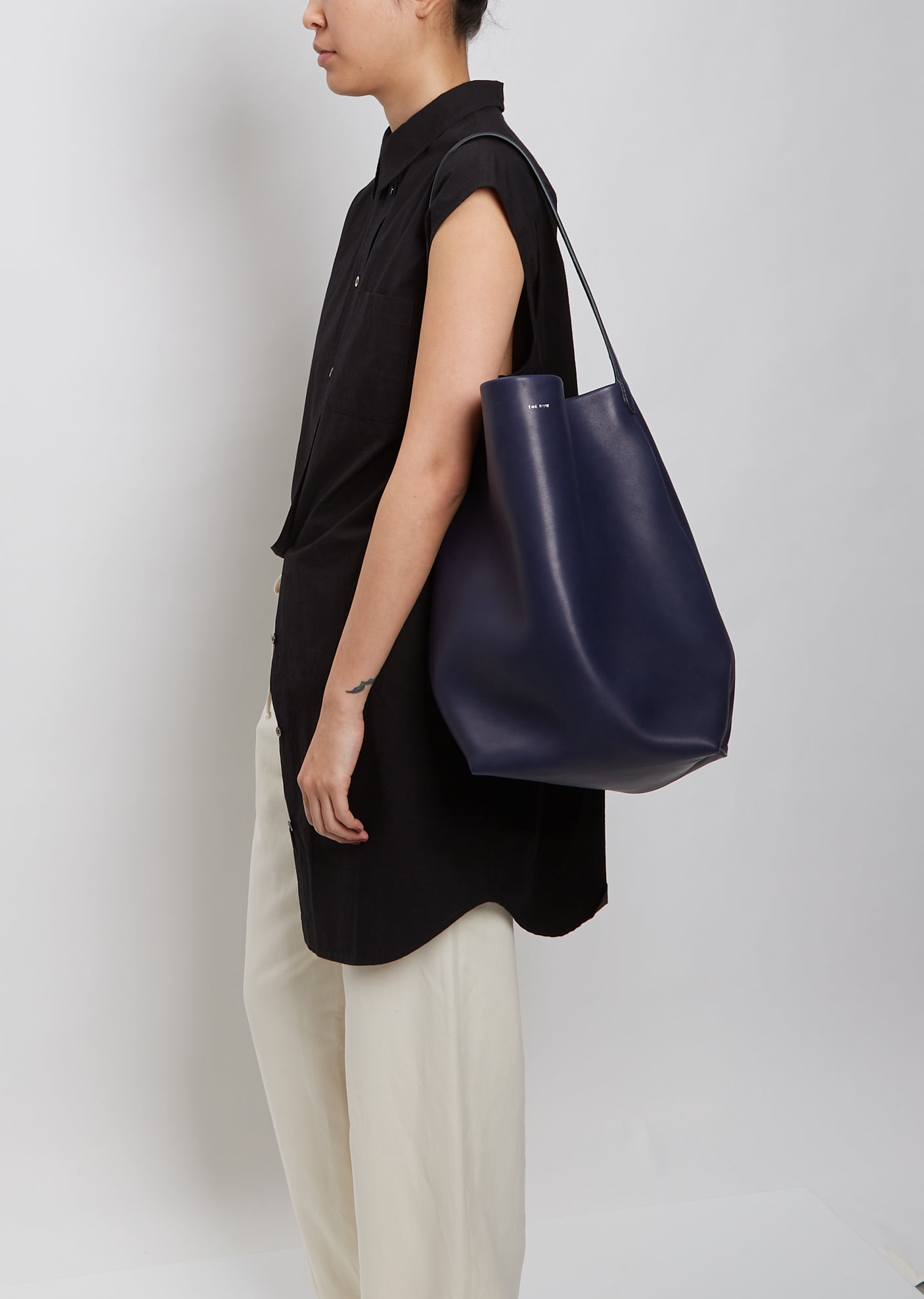 The Row N/S Park Tote パークトート ブラック サイズ S-