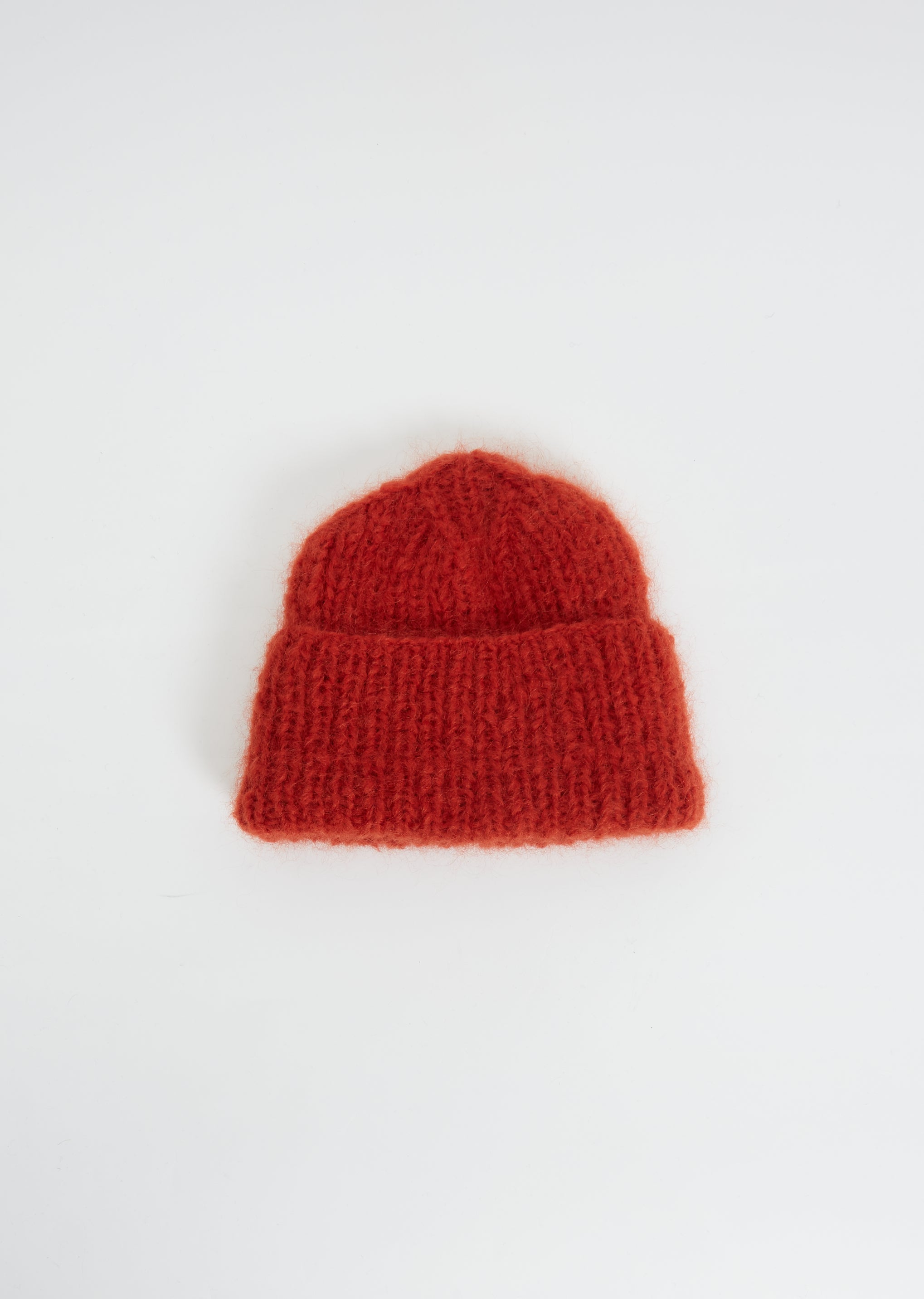 Mohair Beanie — Rust – La Garçonne