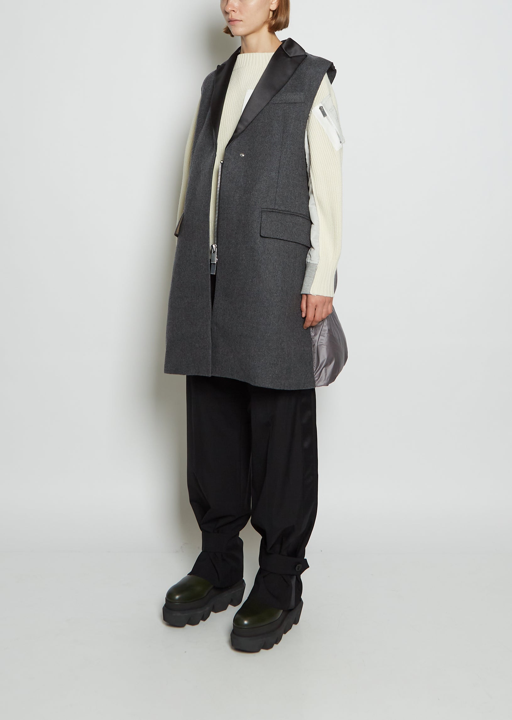 トラスト sacai wool melton pans okhuijsen.com