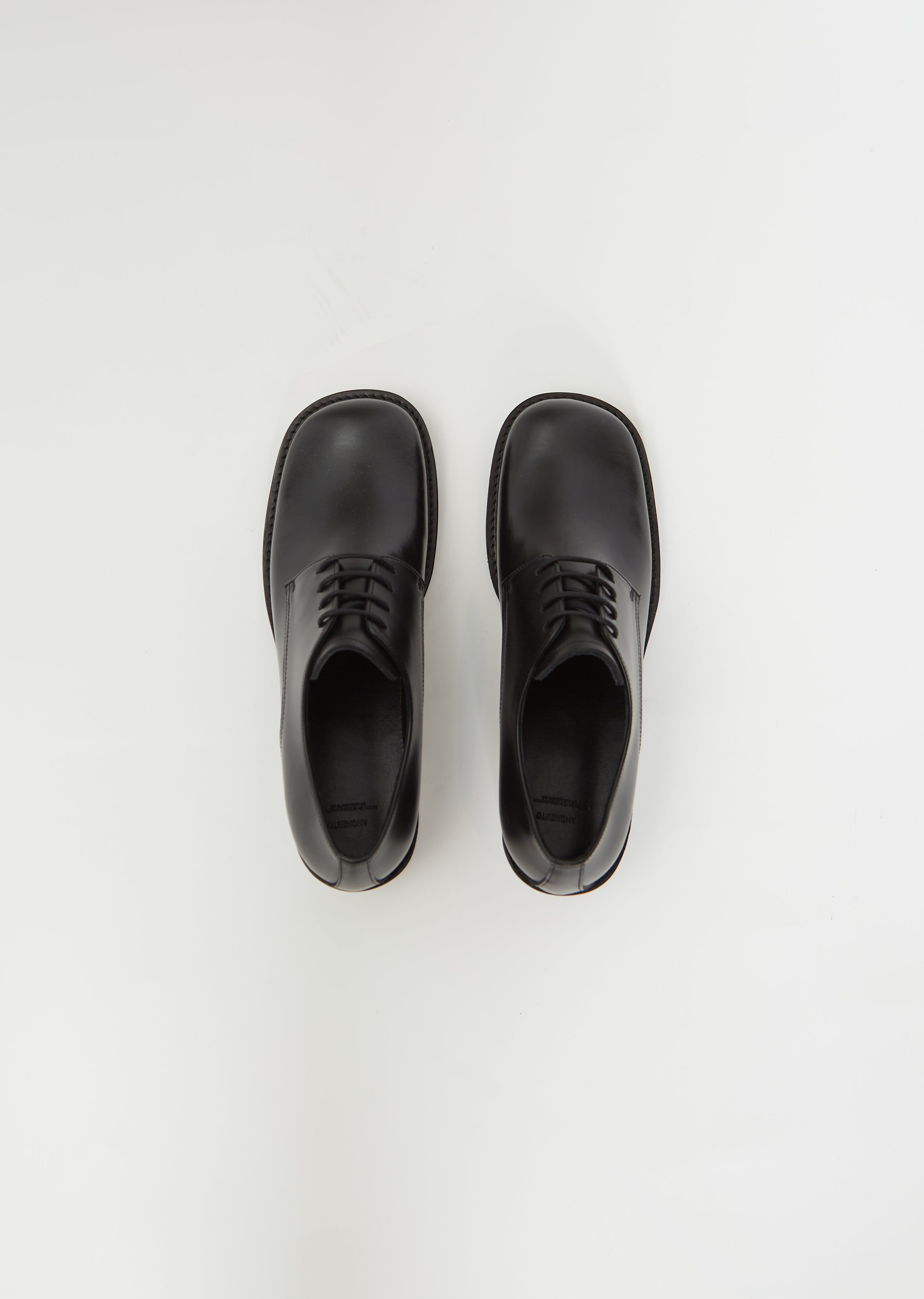 Leather Derby Shoes – La Garçonne