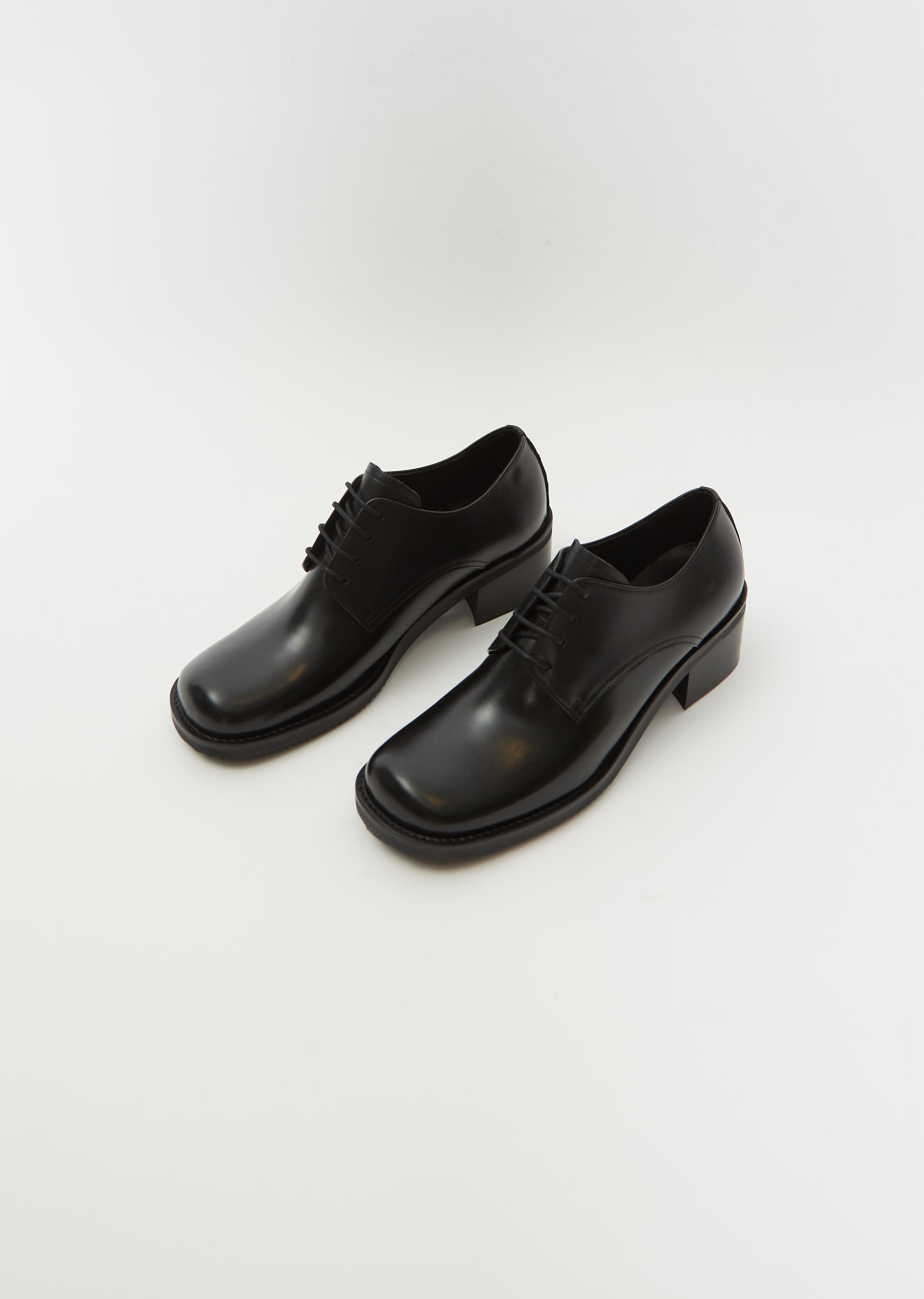 Leather Derby Shoes – La Garçonne