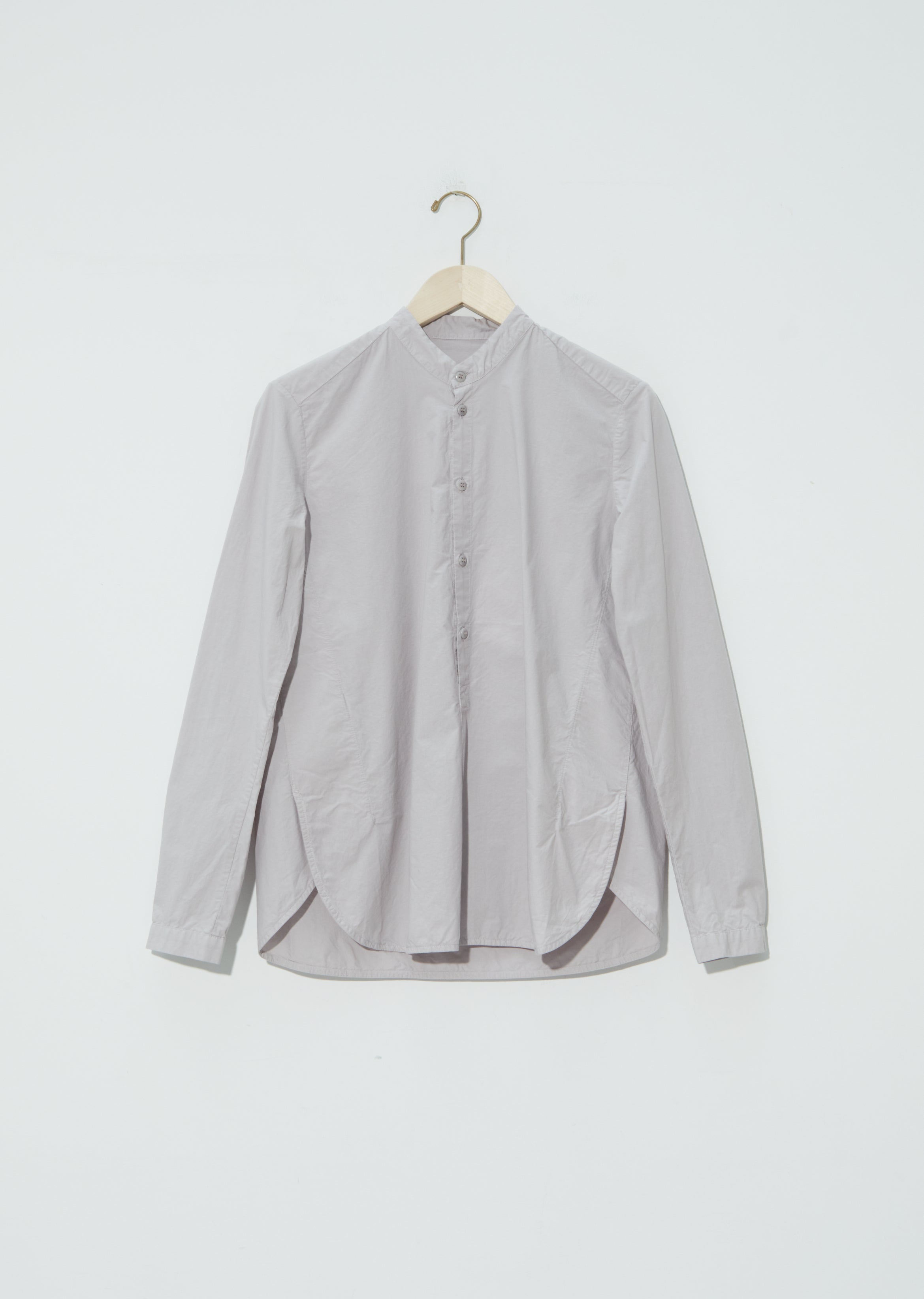 The Botanist Shirt — Pale Slate – La Garçonne