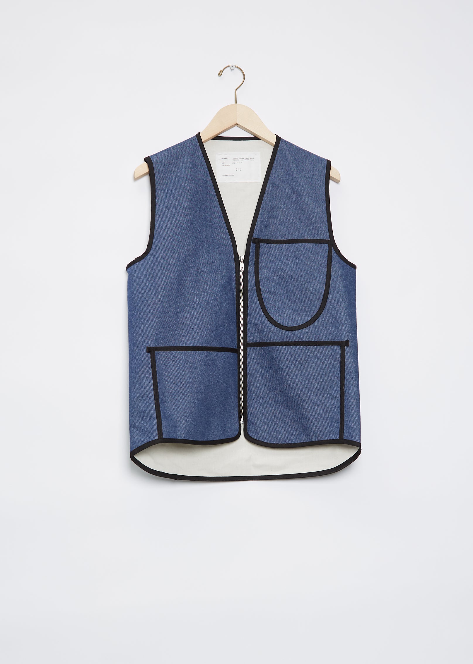 22SS】CAMIEL FORTGENS / ZIP VEST-