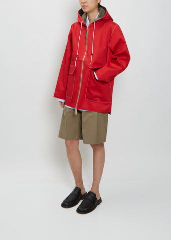 Hooded Rain Jacket – La Garçonne