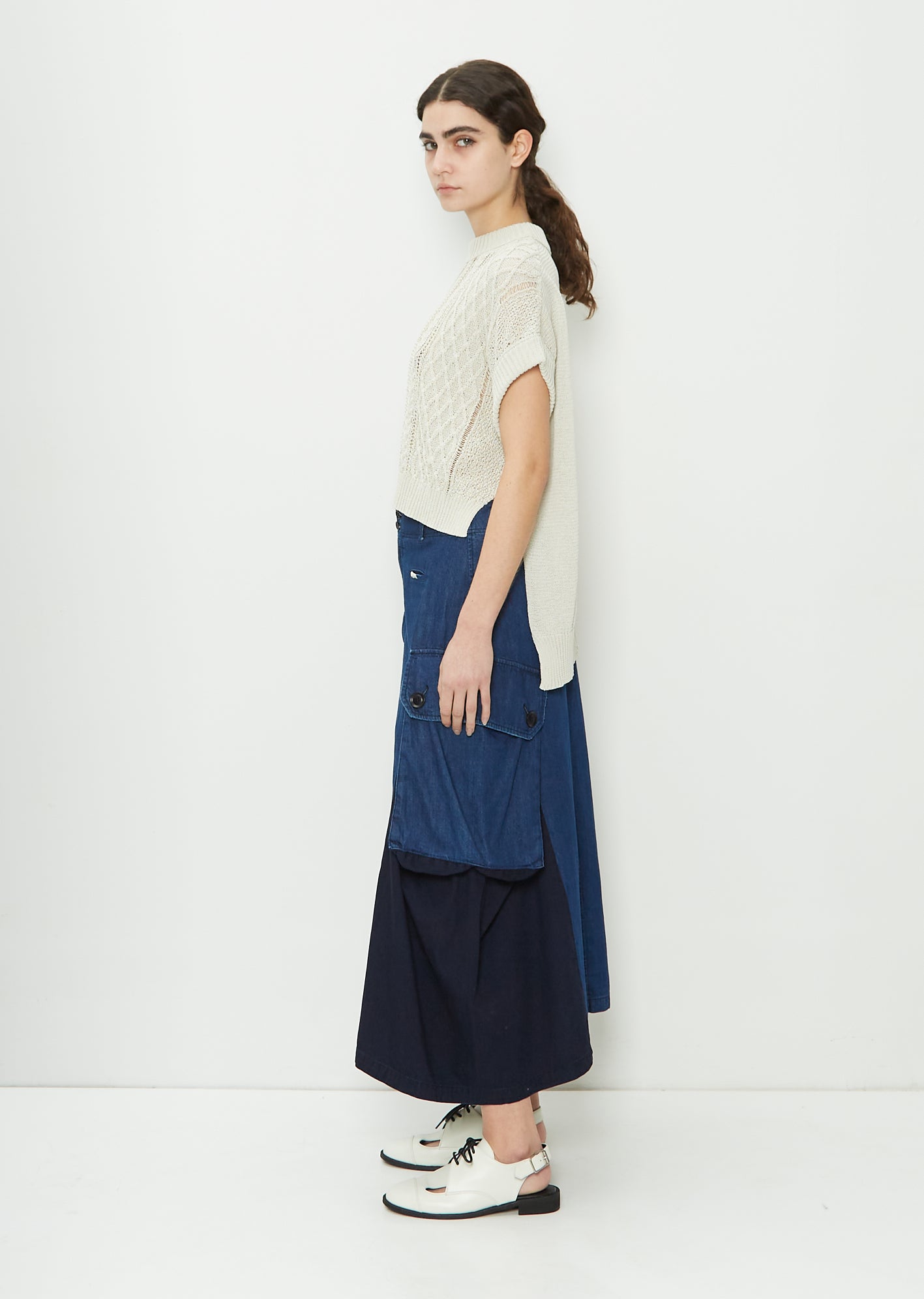 Cargo Cotton Skirt – La Garçonne