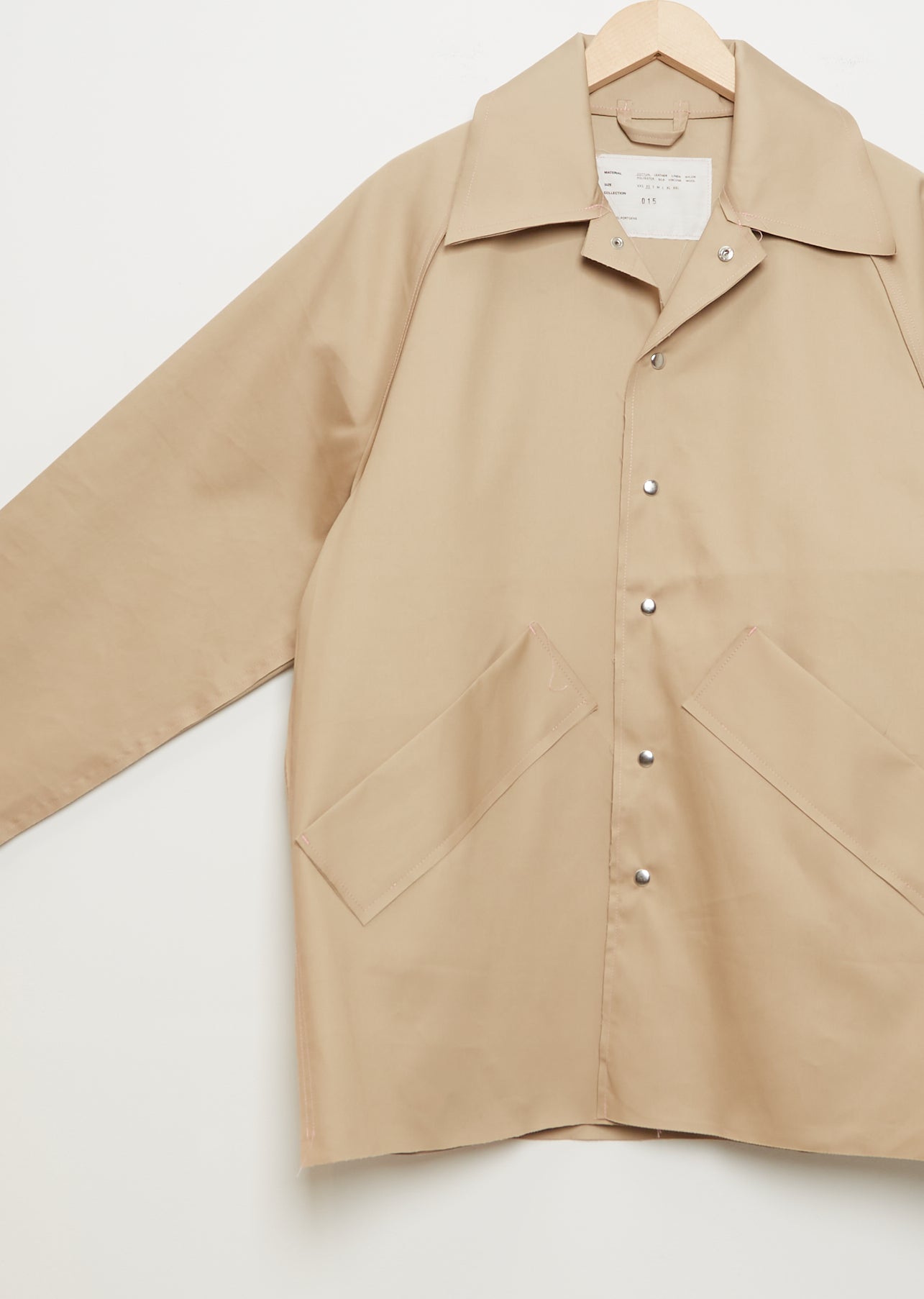 Unisex Coach Jacket — Sand – La Garçonne