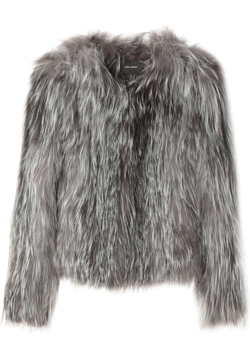 Aileen Fox Fur Jacket – La Garçonne