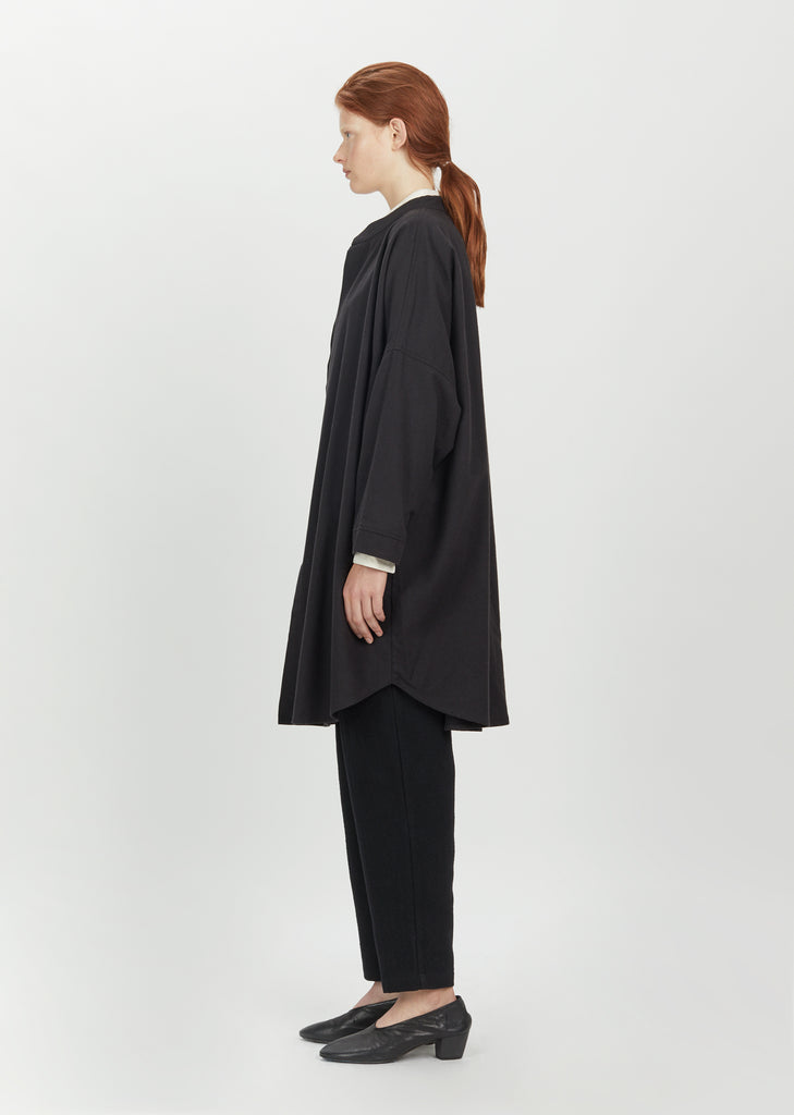 Long Square Jacket by Black Crane- La Garçonne