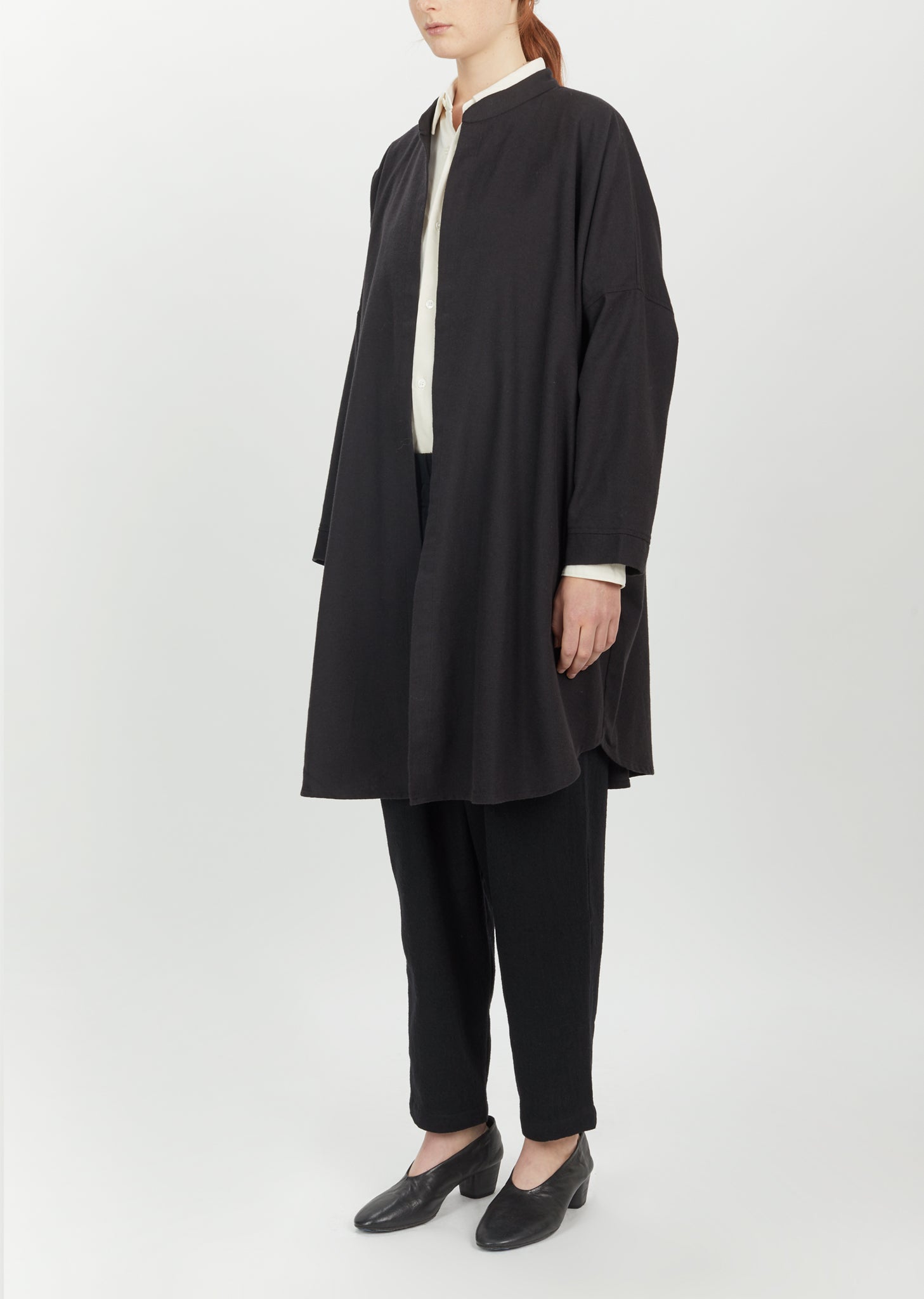 Long Square Jacket by Black Crane- La Garçonne