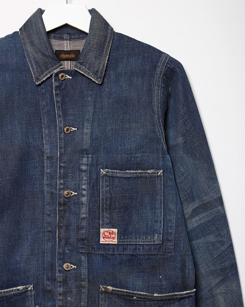 Unisex Denim Work Jacket by Chimala - La Garçonne