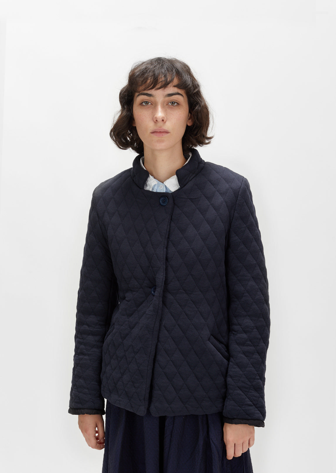 Quilted Double-Faced Jacket by Casey Casey- La Garçonne