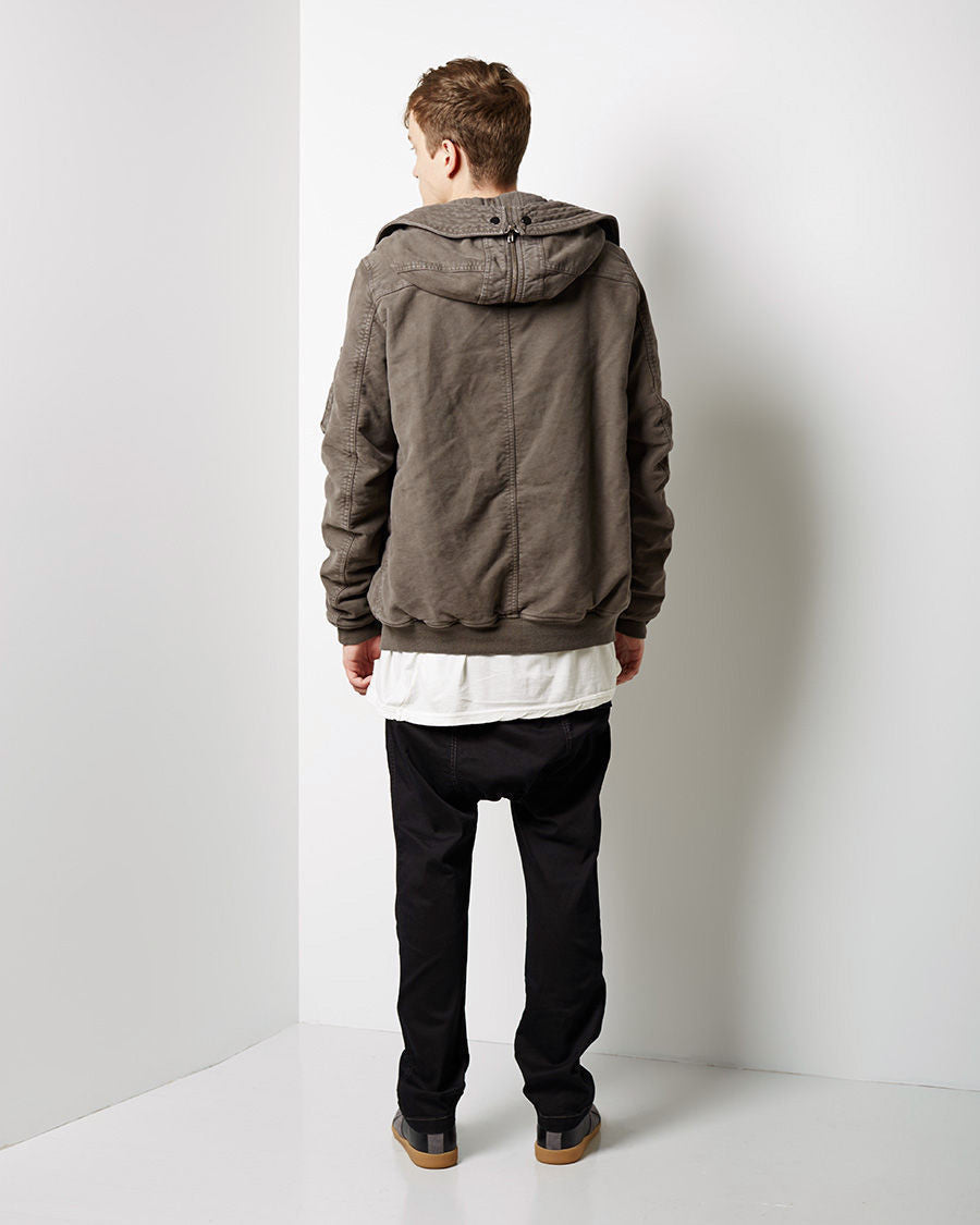 rick owens hooded bomber