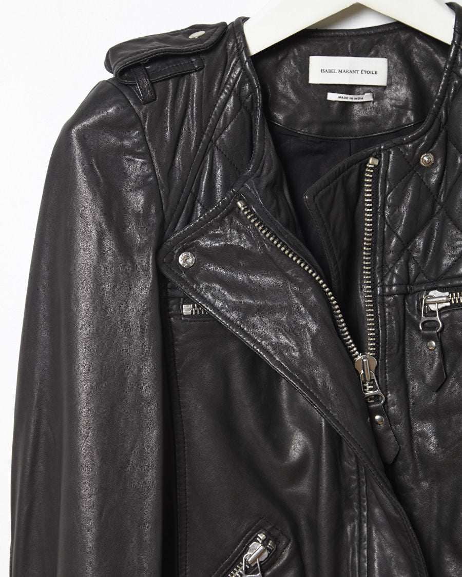 vogn stress erstatte Kady Leather Jacket – La Garçonne