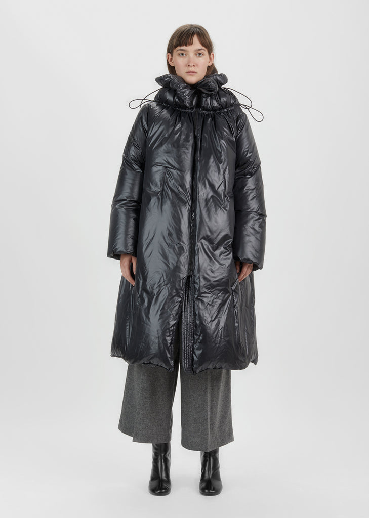 Light Shiny Puffer Jacket by MM6 Maison Margiela- La Garçonne