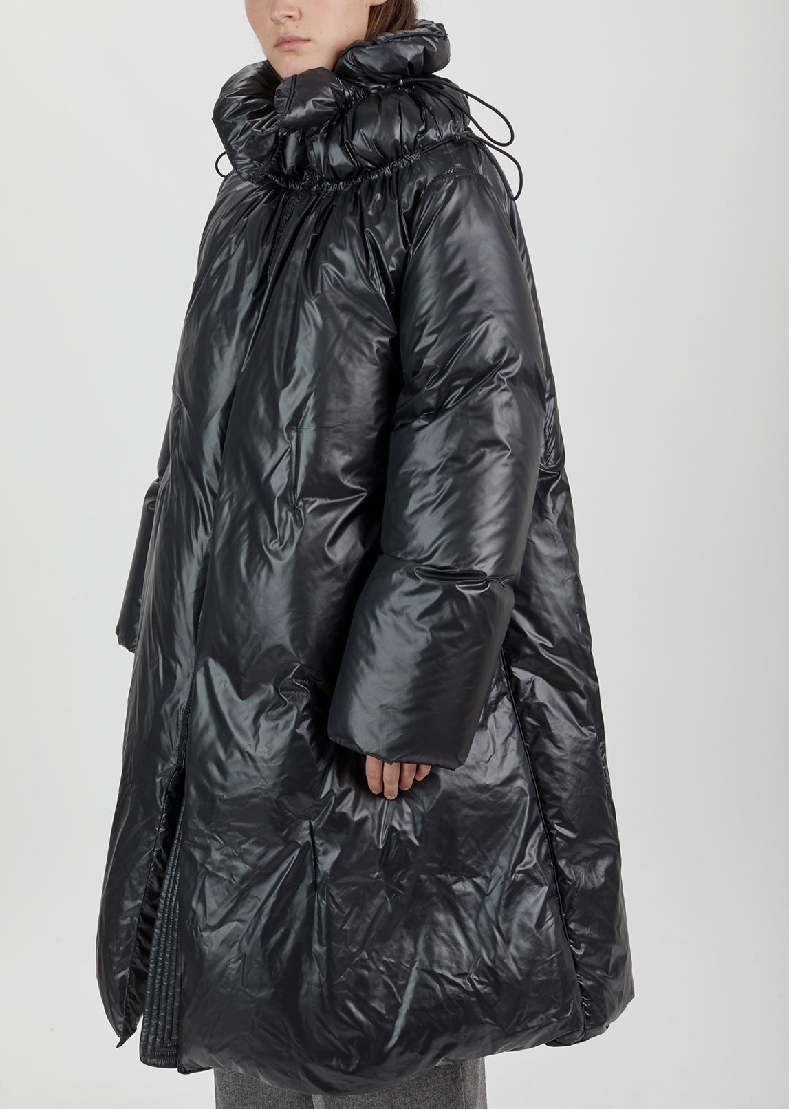 Light Shiny Puffer Jacket by MM6 Maison Margiela- La Garçonne